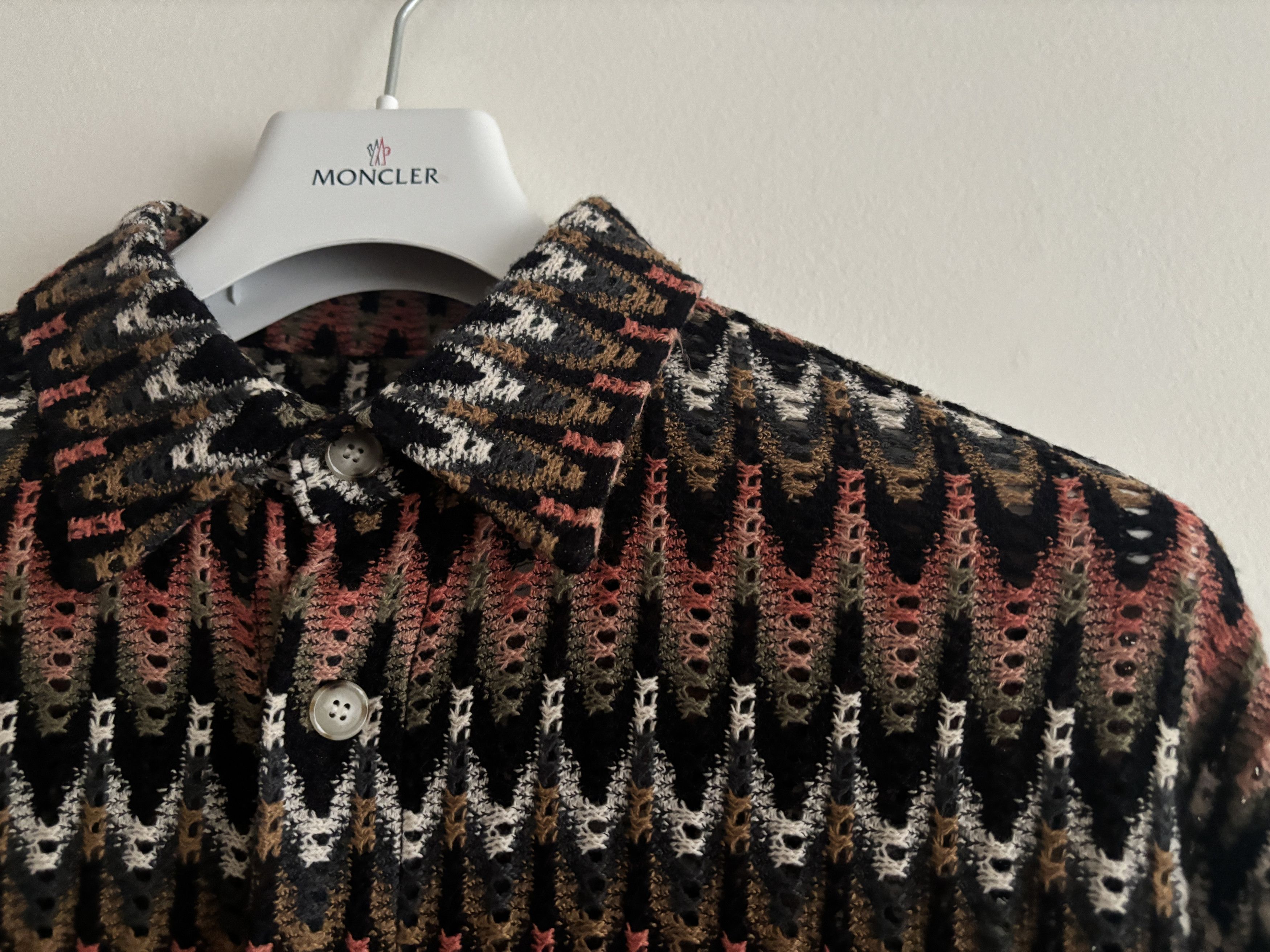 Andersson Bell $485 Button-up Bohemian Knit Shirt - Medium/Large Size US M / EU 48-50 / 2 - 3 Thumbnail