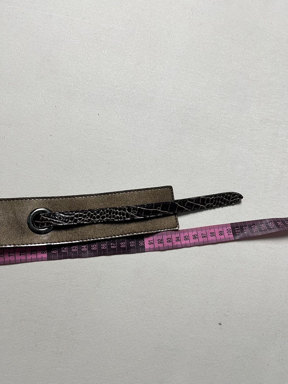 Japanese Brand Vintage wide belts Size ONE SIZE - 8 Thumbnail