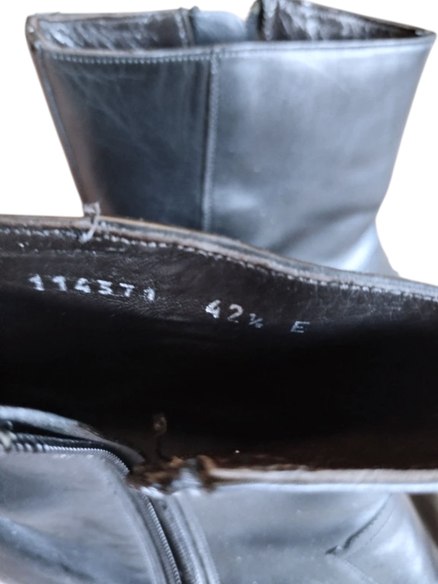 Gucci Gucci Square-Toe Side-Zip Leather Ankle Boots Size US 9.5 / EU 42-43 - 4 Thumbnail