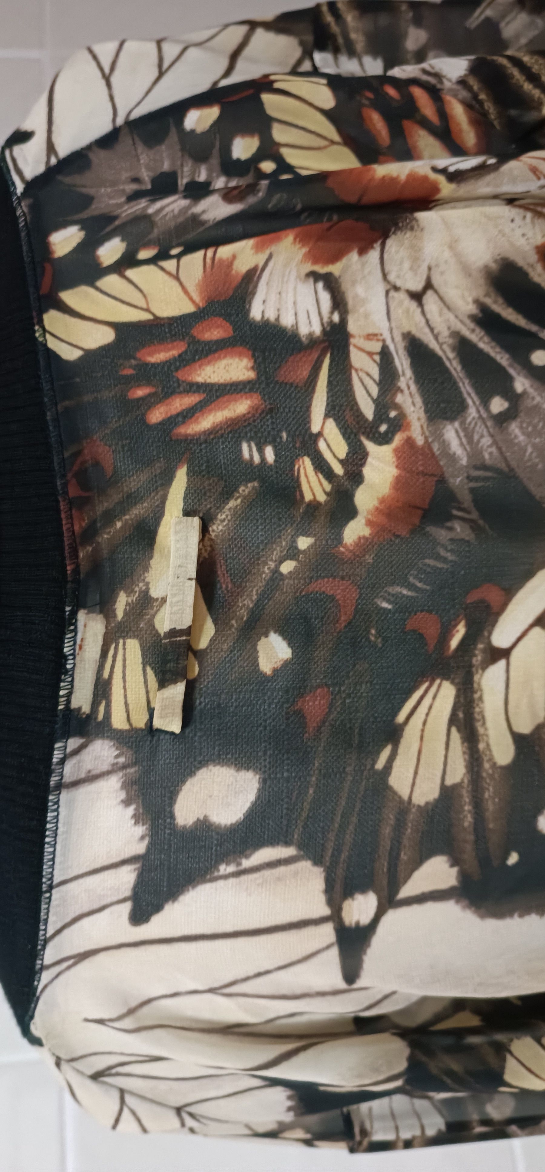 Jean Paul Gaultier Top with a butterfly print - Soleil collection by JPG Size L / US 10 / IT 46 - 18 Thumbnail