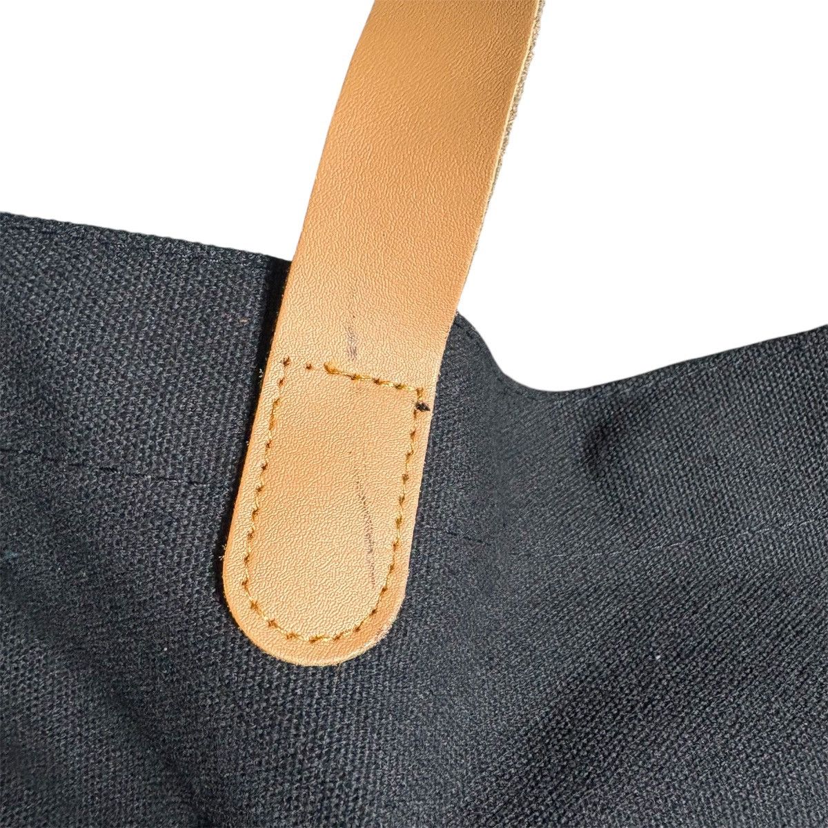 Y's × Yohji Yamamoto Y’s for living Yohji Yamamoto Canvas Sling Tote Bag Size ONE SIZE - 7 Thumbnail