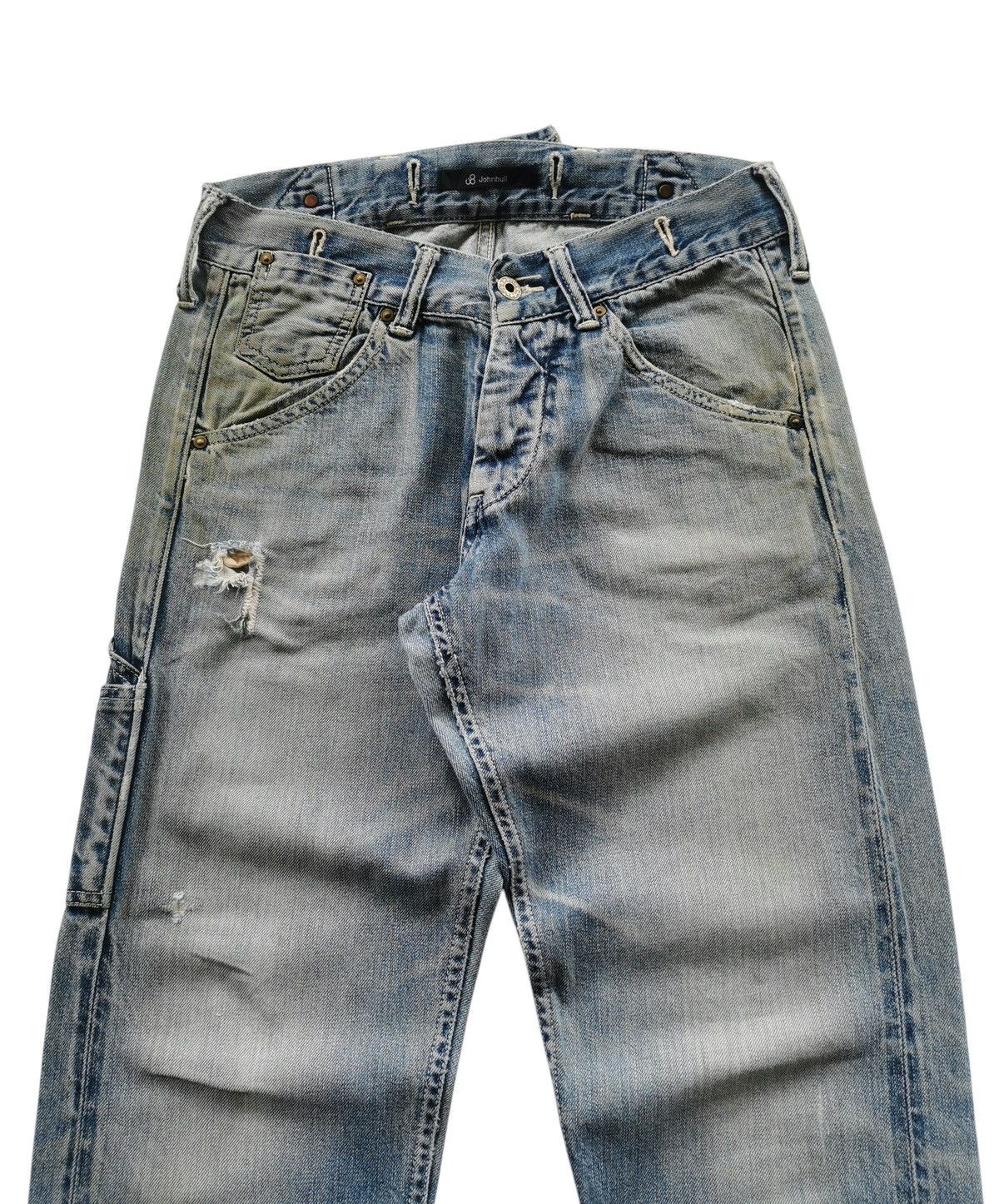 Johnbull Johnbull Suspenders Denim Selvedge Pants Work Button Size 30" / US 8 / IT 44 - 14 Thumbnail