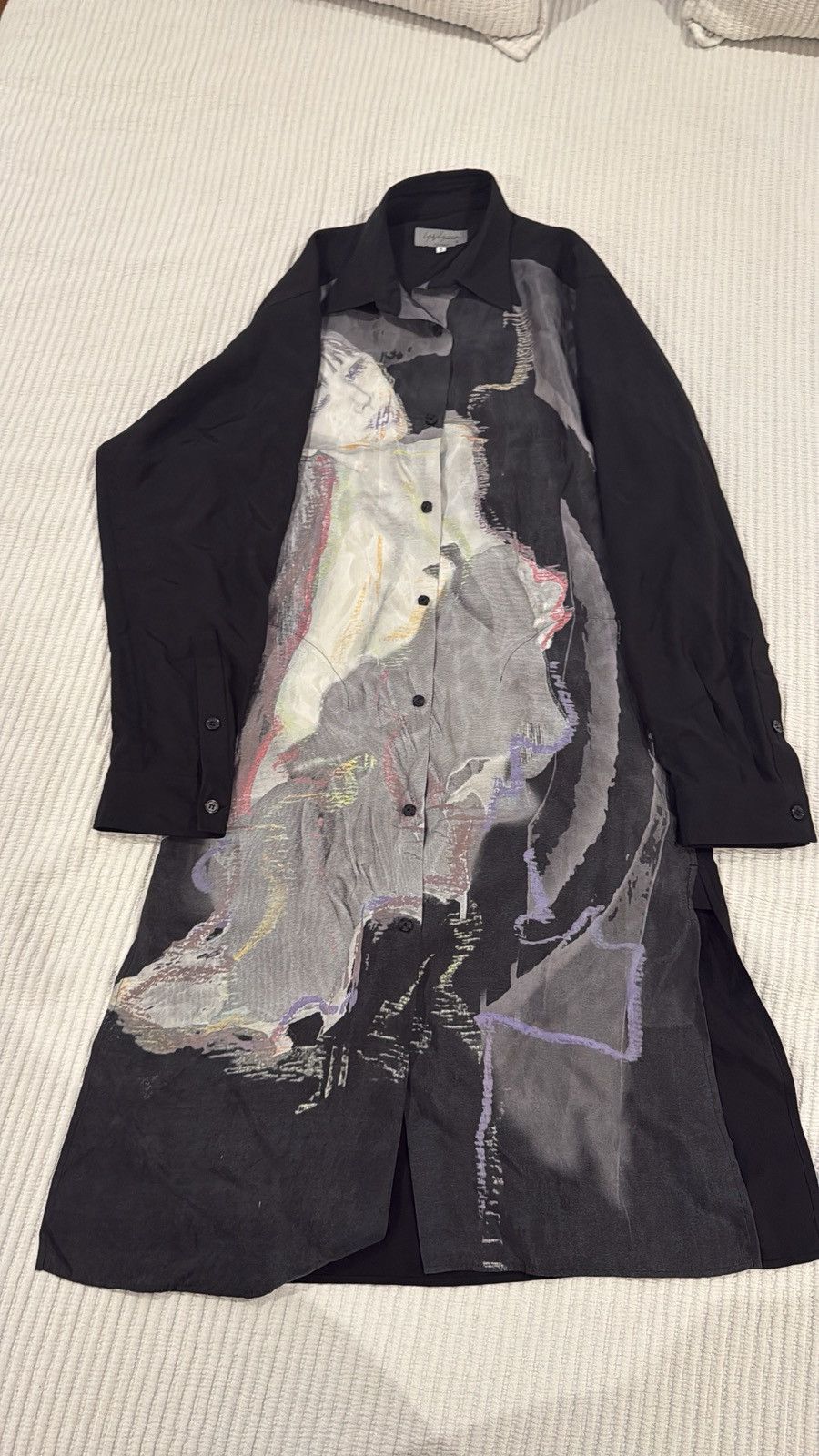 Yohji Yamamoto yohji yamamoto pour homme aw24 kie einzelganger print Size US M / EU 48-50 / 2 - 1 Thumbnail