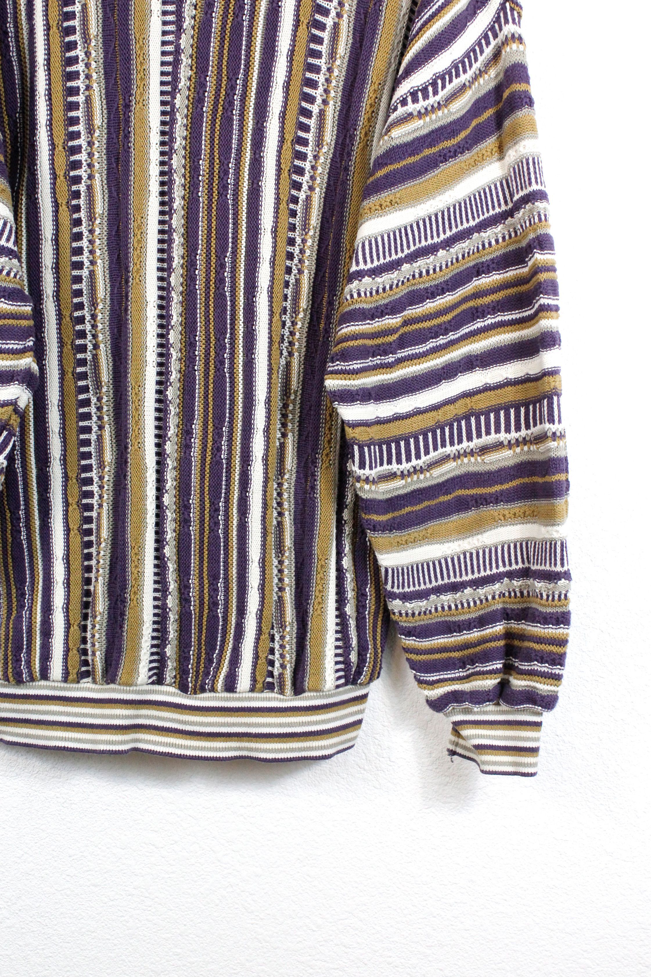 Tundra Canada Vintage Tundra Canada Coogi Style Analog Knit Cosby Sweater Size US L / EU 52-54 / 3 - 7 Thumbnail