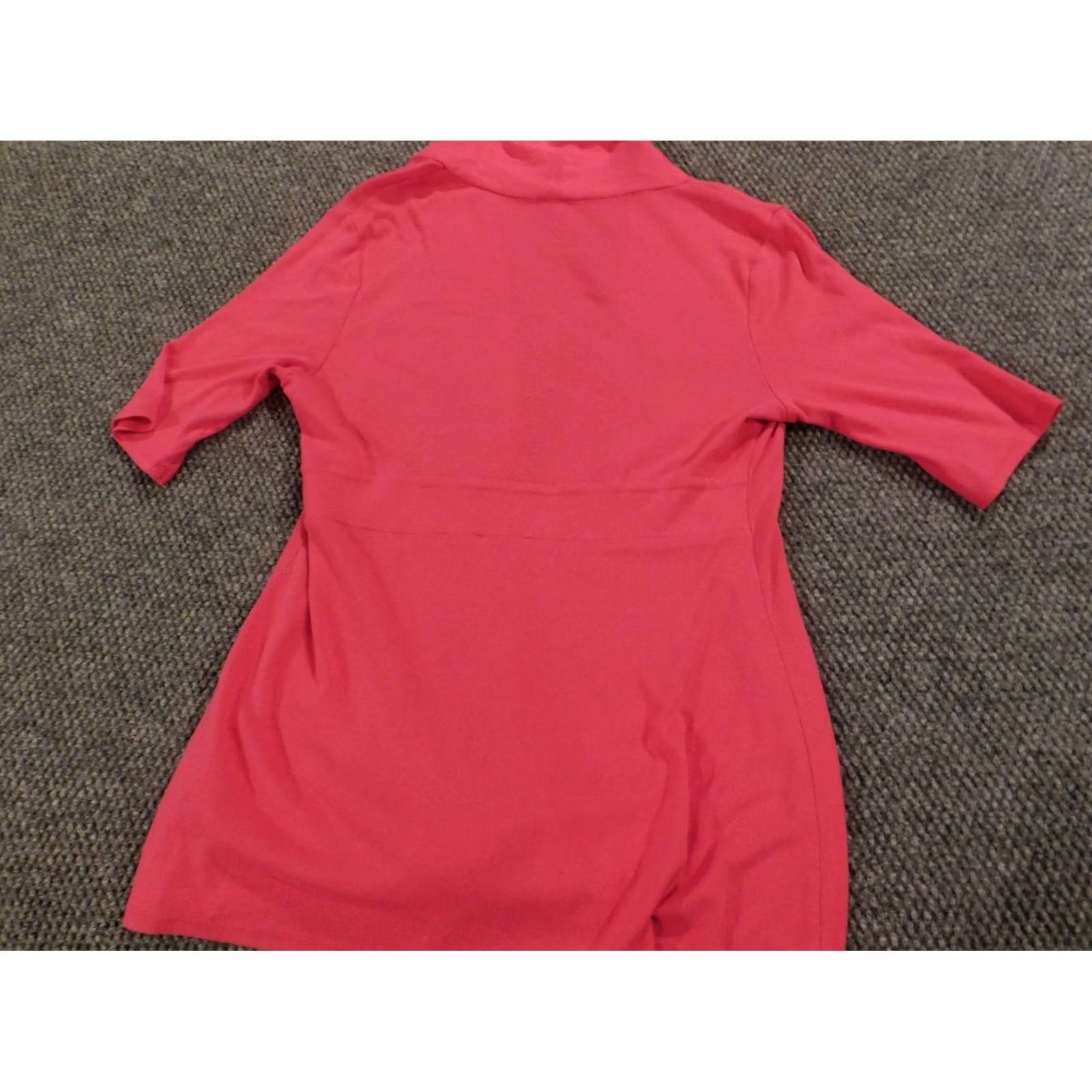 Express Express Womens Cardigan Sweater M Pink Crew Neck Short Sleeve Regular Knit Cotton Embroidered Open Stitch Vintage: No Brand: Express, - Size M / US 6-8 / IT 42-44 - 7 Thumbnail