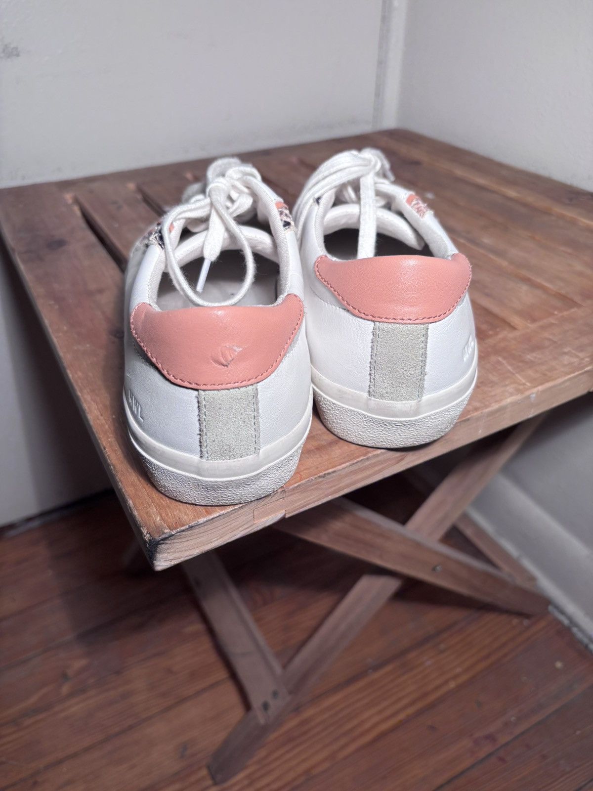 Madewell Madwell Sidewalk Leather Snakeskin Low Top Sneakers Size US 8.5 / IT 38.5 - 5 Thumbnail