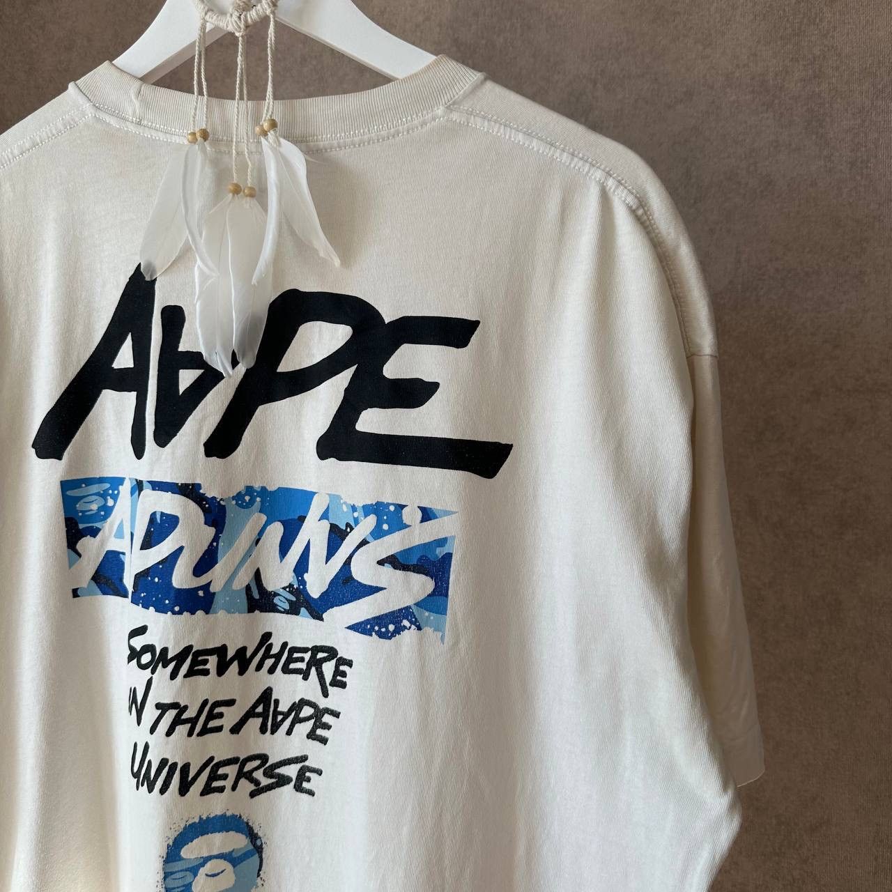 Aape Somewhere In The Aape Universe Tee Size US XL / EU 56 / 4 - 5 Thumbnail