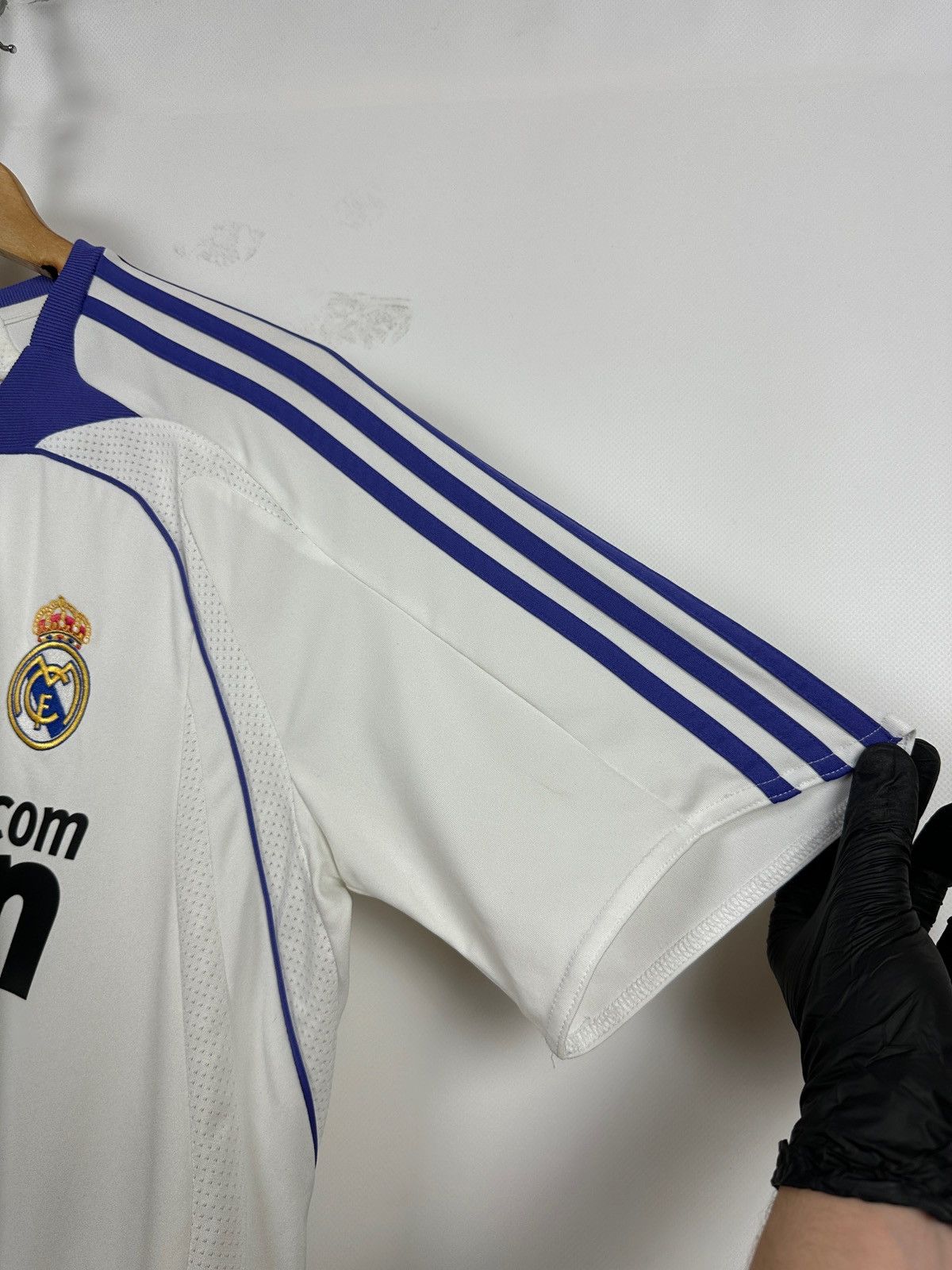 Adidas 2007/08 Adidas Real Madrid Vintage Home Soccer Jersey Size US S / EU 44-46 / 1 - 12 Thumbnail