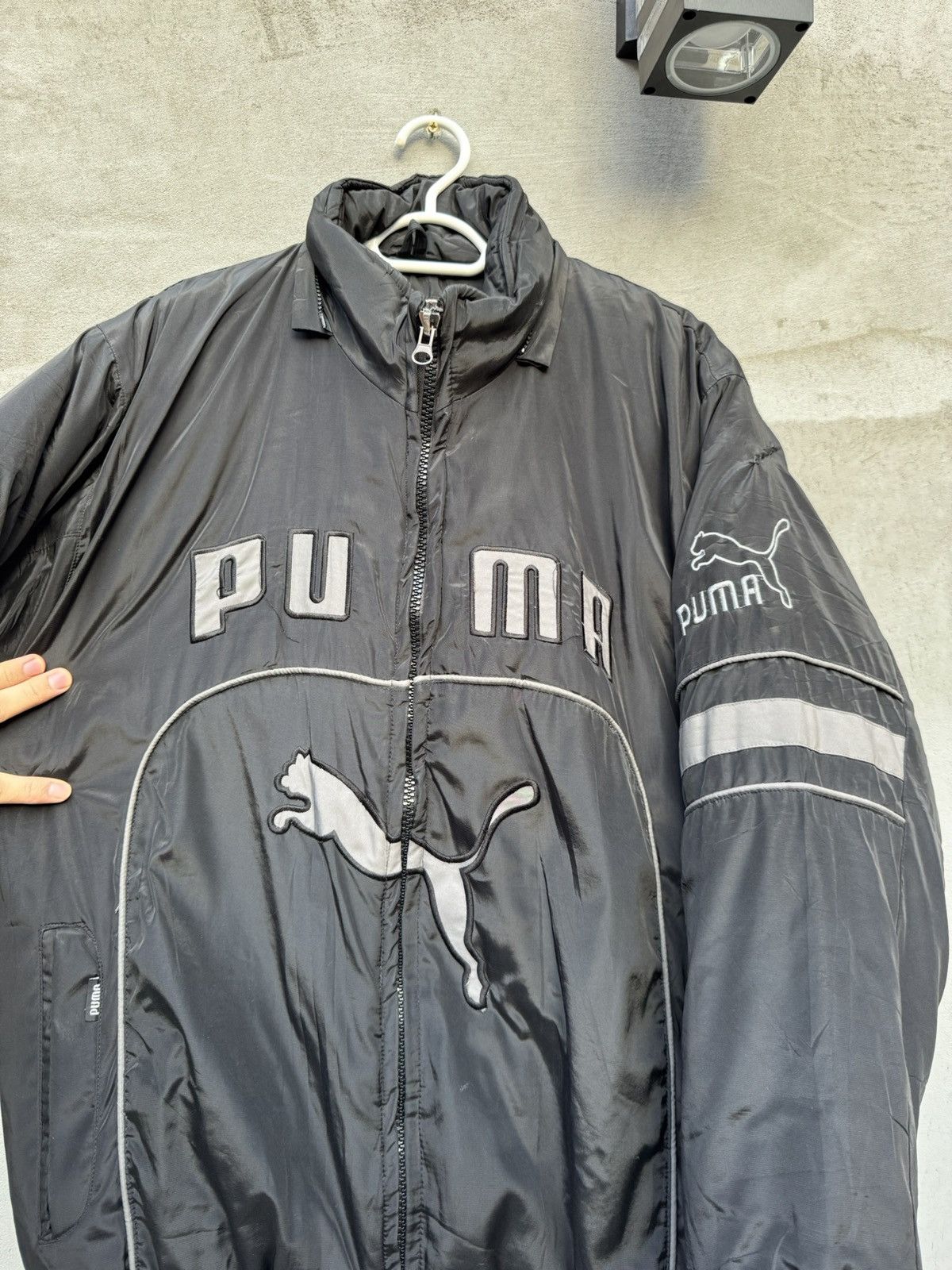 Puma Vintage Puma Puffer Jacket Puffy Winter Streetwear Size US M / EU 48-50 / 2 - 14 Thumbnail