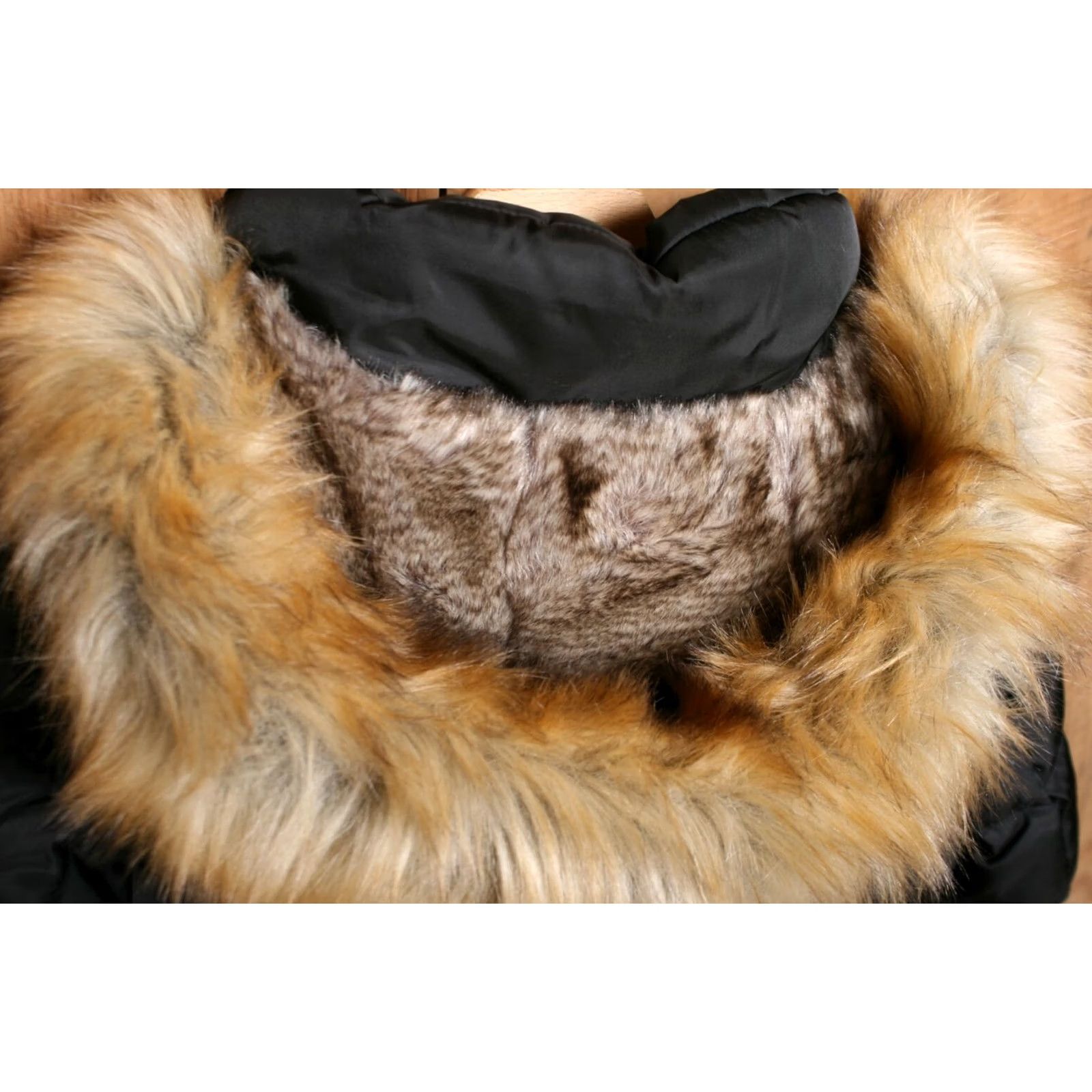 Vince Camuto Vince Camuto Parka Coat Women XS Black Down Insulated Hooded Fur Trim Winter Coat V Cin Size XS / US 0-2 / IT 36-38 - 5 Thumbnail