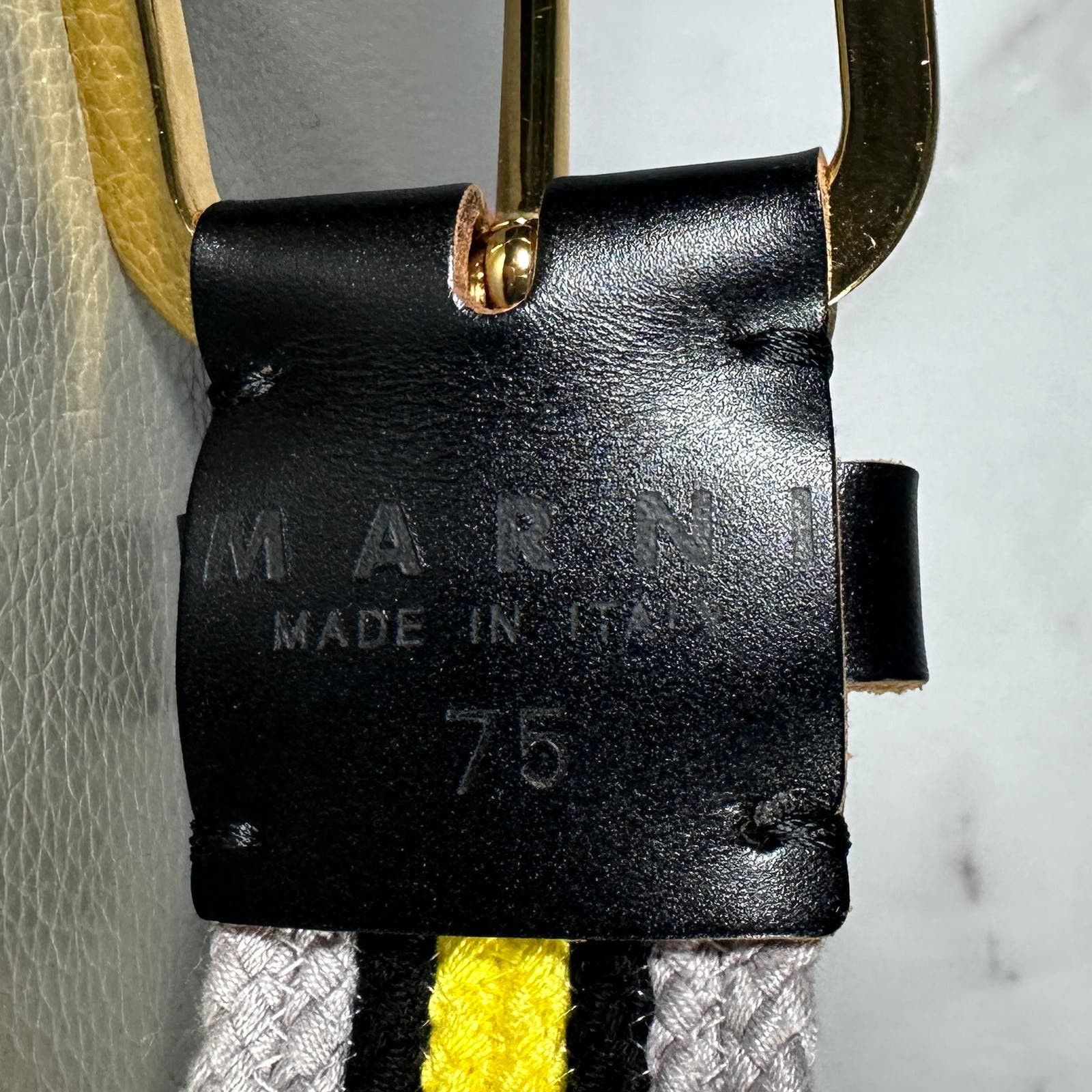 Marni Knit Web Belt Size 30 - 4 Thumbnail