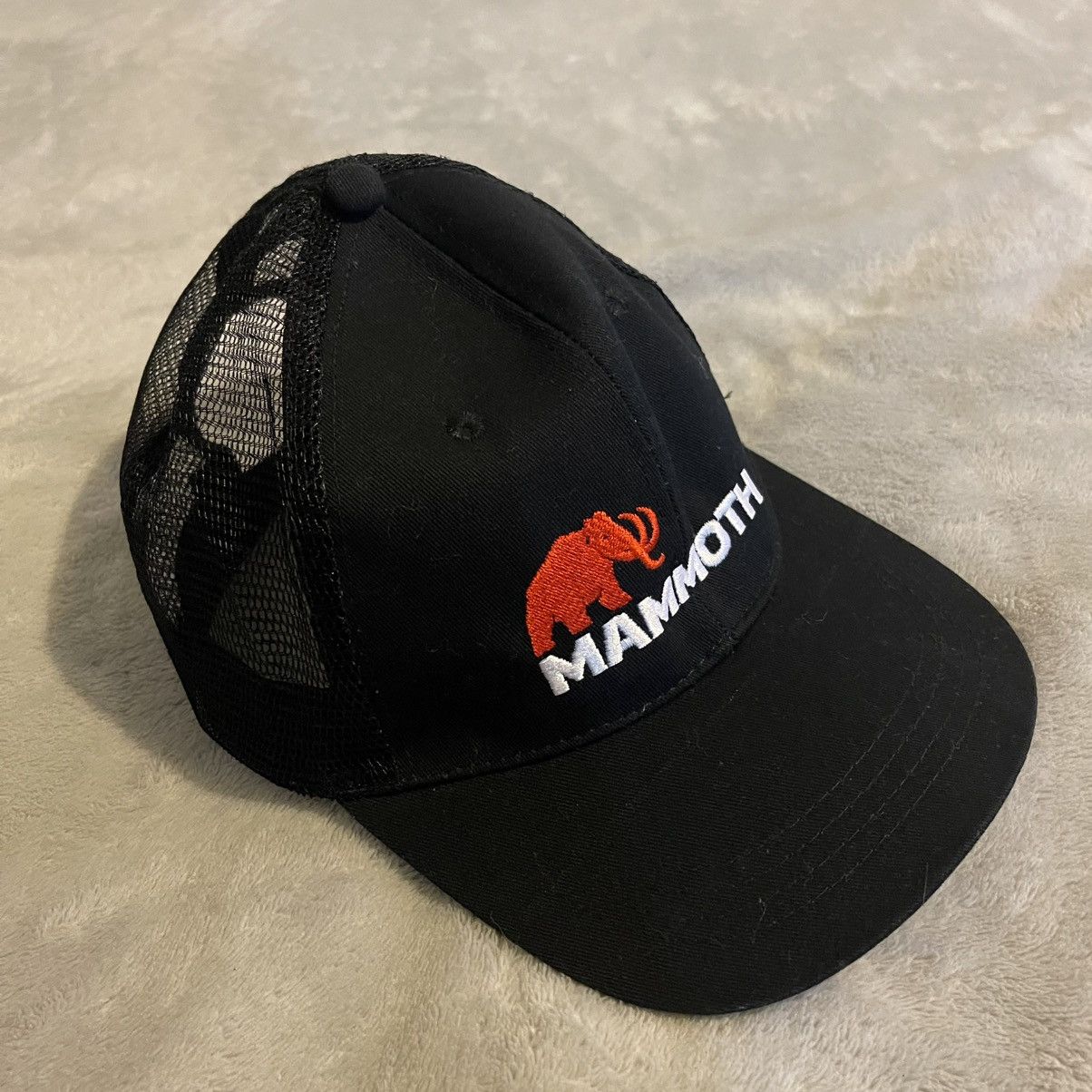 Other Mammoth Cap Men One Size Black Hat Snapback Adjustable Size ONE SIZE - 2 Thumbnail