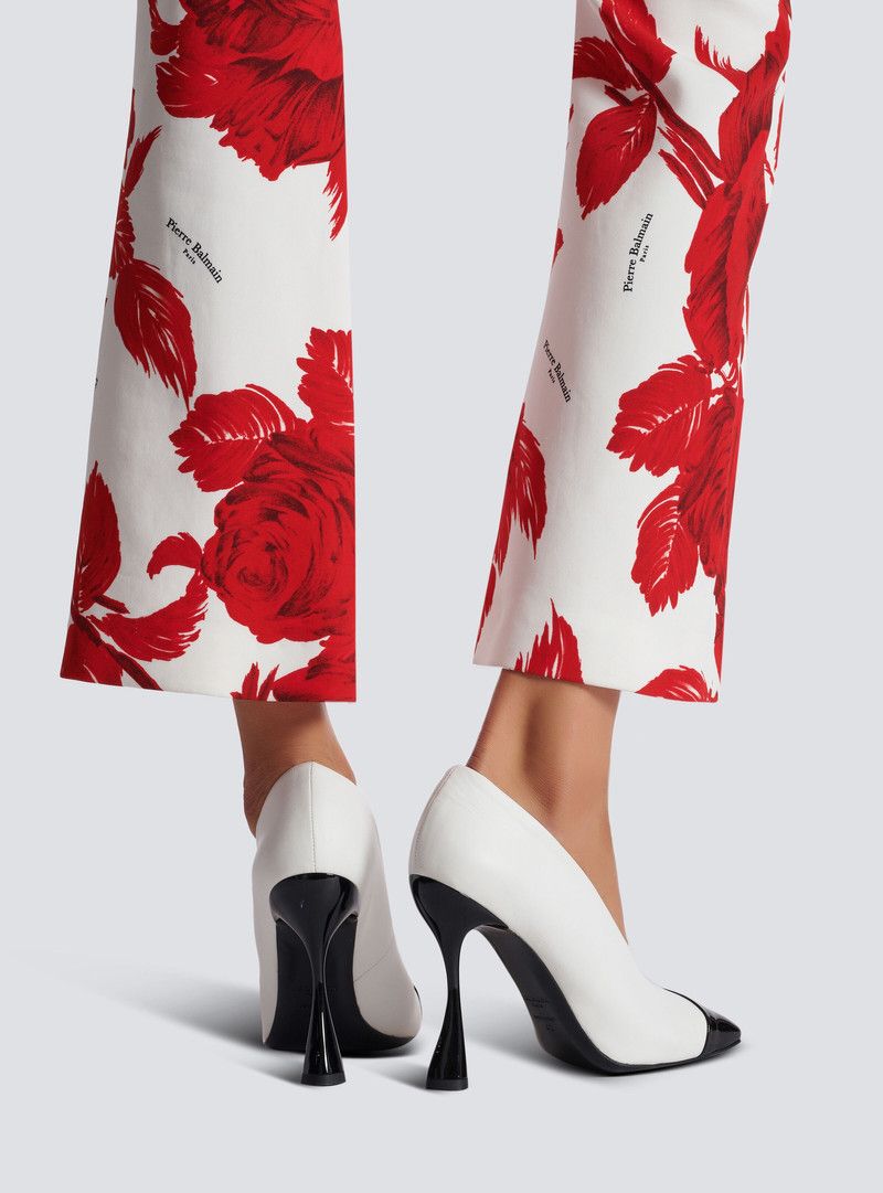 Balmain o1s1wg111225 95mm Eden Pumps in White Size US 10 / IT 40 - 7 Thumbnail