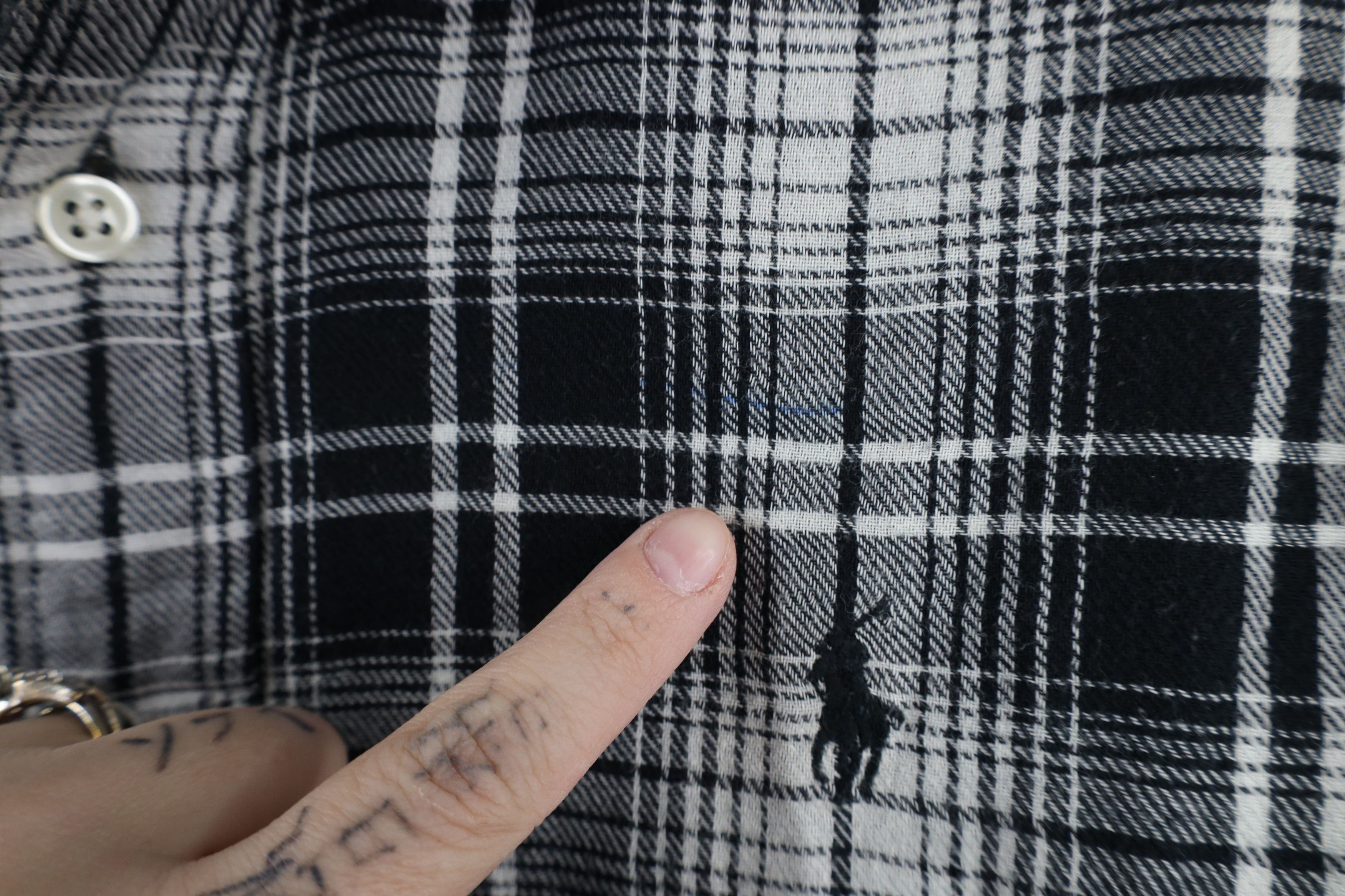 Ralph Lauren × Vintage Vintage Ralph Lauren Collared Button Down Shirt Plaid Size US S / EU 44-46 / 1 - 5 Thumbnail