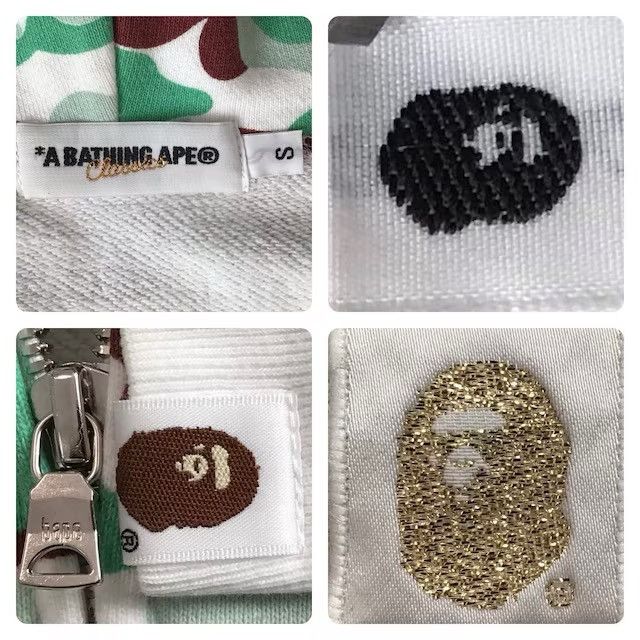 Bape 2008 🔥Sendai Store Camo🔥 shark full zip hoodie BAPE NIGO APE Size US S / EU 44-46 / 1 - 8 Thumbnail