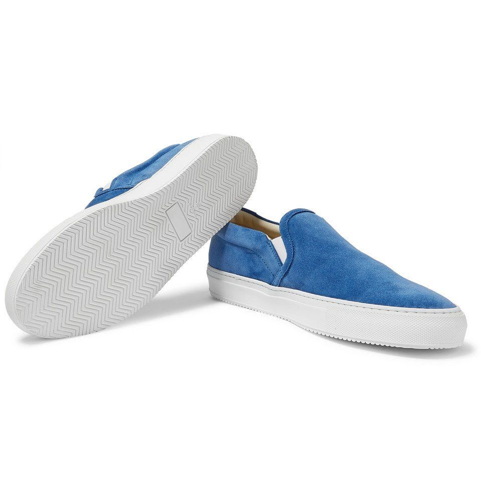 Common Projects common projects slip-on blue suede Size US 5.5 / EU 38 - 1 Thumbnail