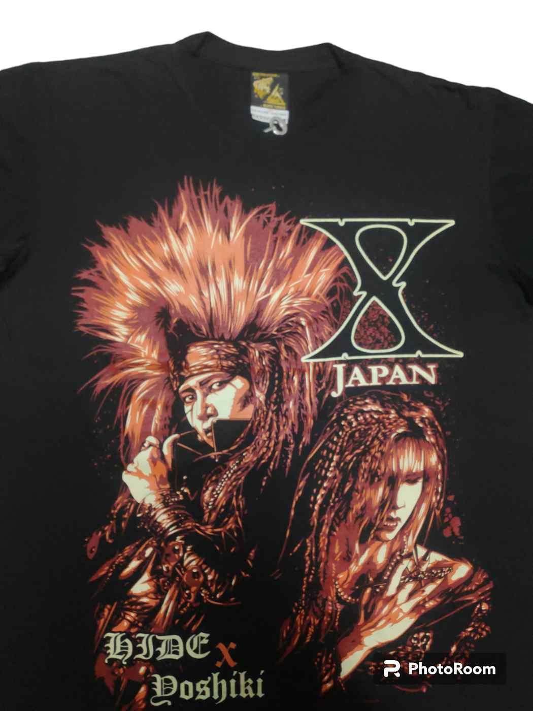 Band Tees × Japanese Brand RARE Bootleg Japanese Band X Japan Yoshiki Hide Size US L / EU 52-54 / 3 - 4 Thumbnail