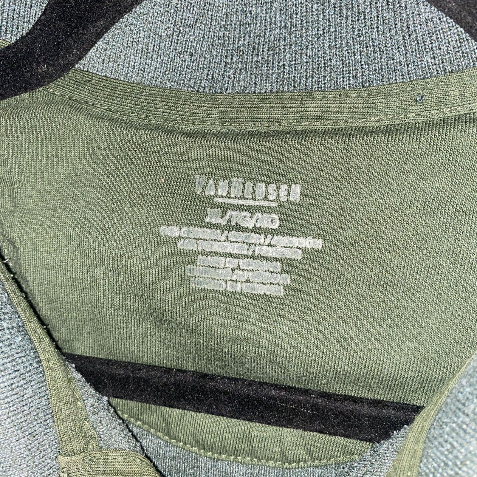 Van Heusen Van Heusen Green Pullover Collared Rugby Polo Sweater XL Size US XL / EU 56 / 4 - 4 Thumbnail