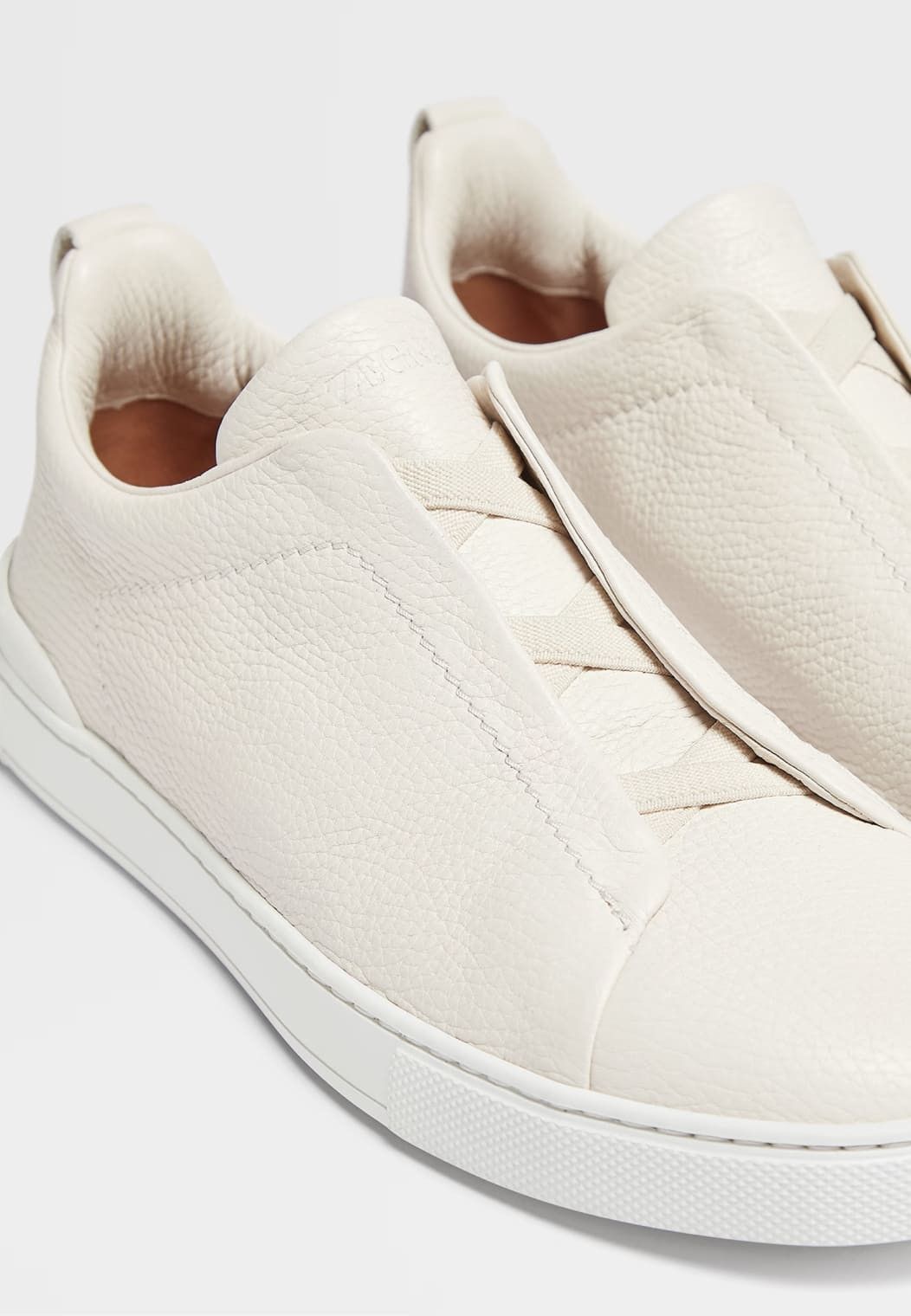 Ermenegildo Zegna o1s1rm0325 RLHCVO Triple Stitch™ Pelle di Cervo Sneakers Size US 7 / EU 40 - 4 Thumbnail