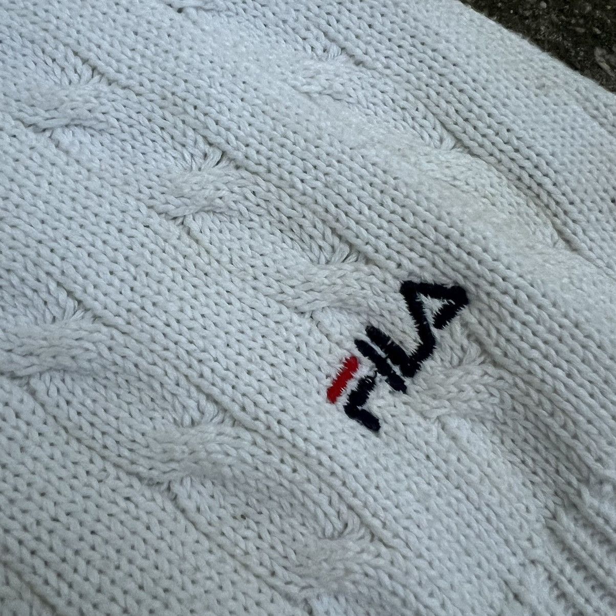Fila Vintage Fila Sleeveless Sweater / Vest #3642-127 Size US XL / EU 56 / 4 - 4 Thumbnail