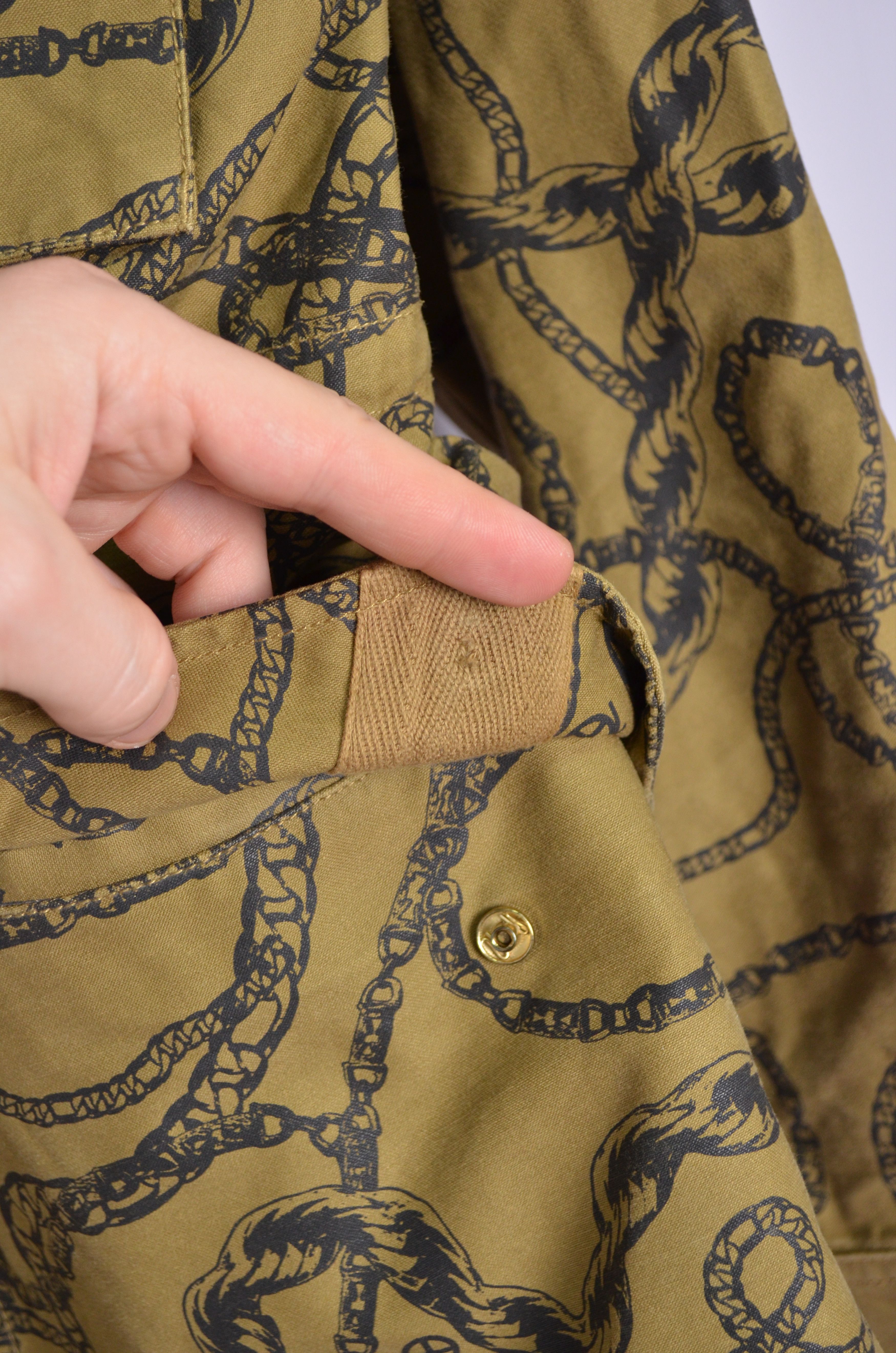 10 Deep × Designer Vintage 10.Deep Chain Gang Military Jacket w/ Zip Away Hood Size US M / EU 48-50 / 2 - 6 Thumbnail