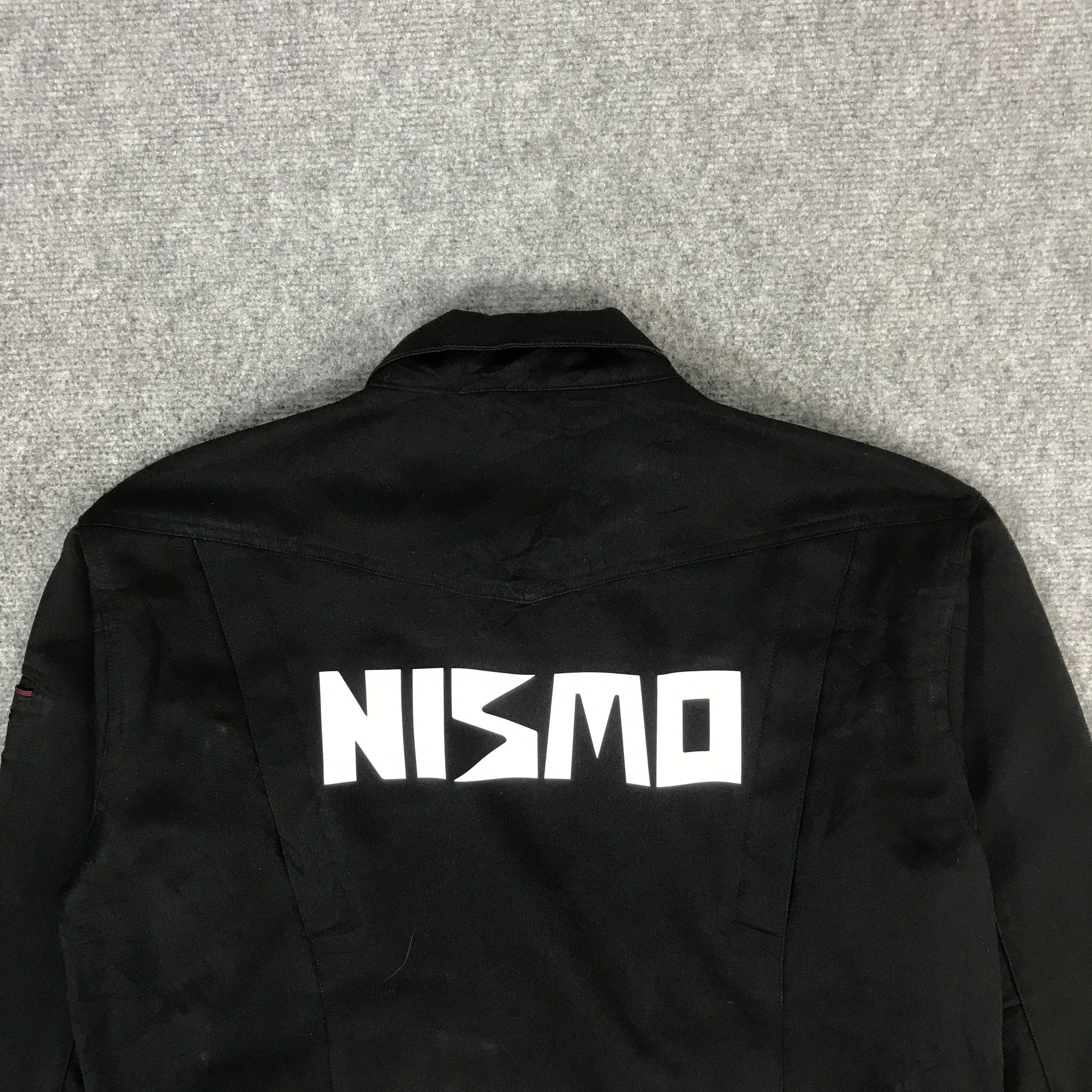 Japanese Brand NISSAN NISMO RACING TEAM BLACK CUSTOM JACKET K71B19 Size US L / EU 52-54 / 3 - 4 Thumbnail