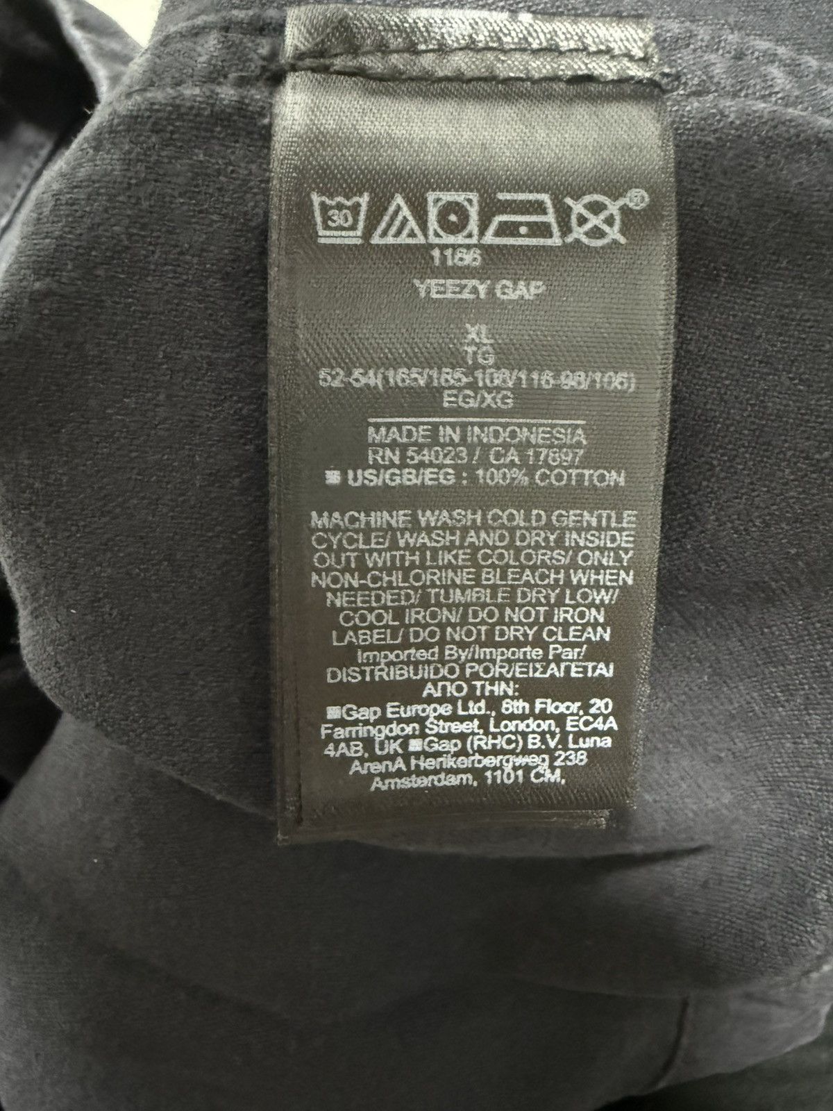 Gap Yeezy Gap Sateen Anorak Hoodie Size US XL / EU 56 / 4 - 5 Thumbnail