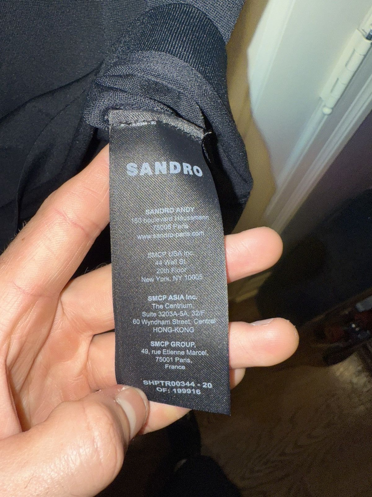 Sandro Sandro Pablo Polo Shirt with Zip Collar Size US M / EU 48-50 / 2 - 4 Thumbnail