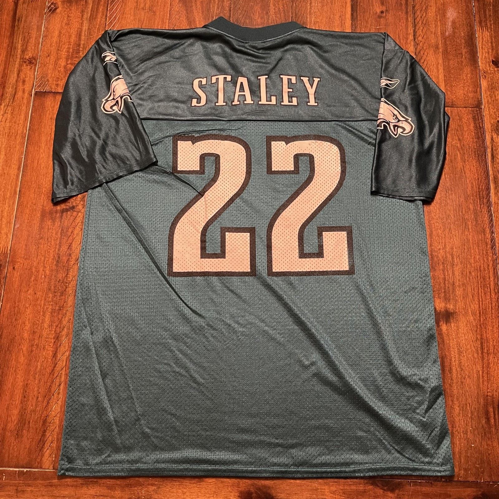 Reebok Vtg Philadelphia Eagles Jersey Mens L Reebok Staley 2000s Size ONE SIZE - 10 Thumbnail