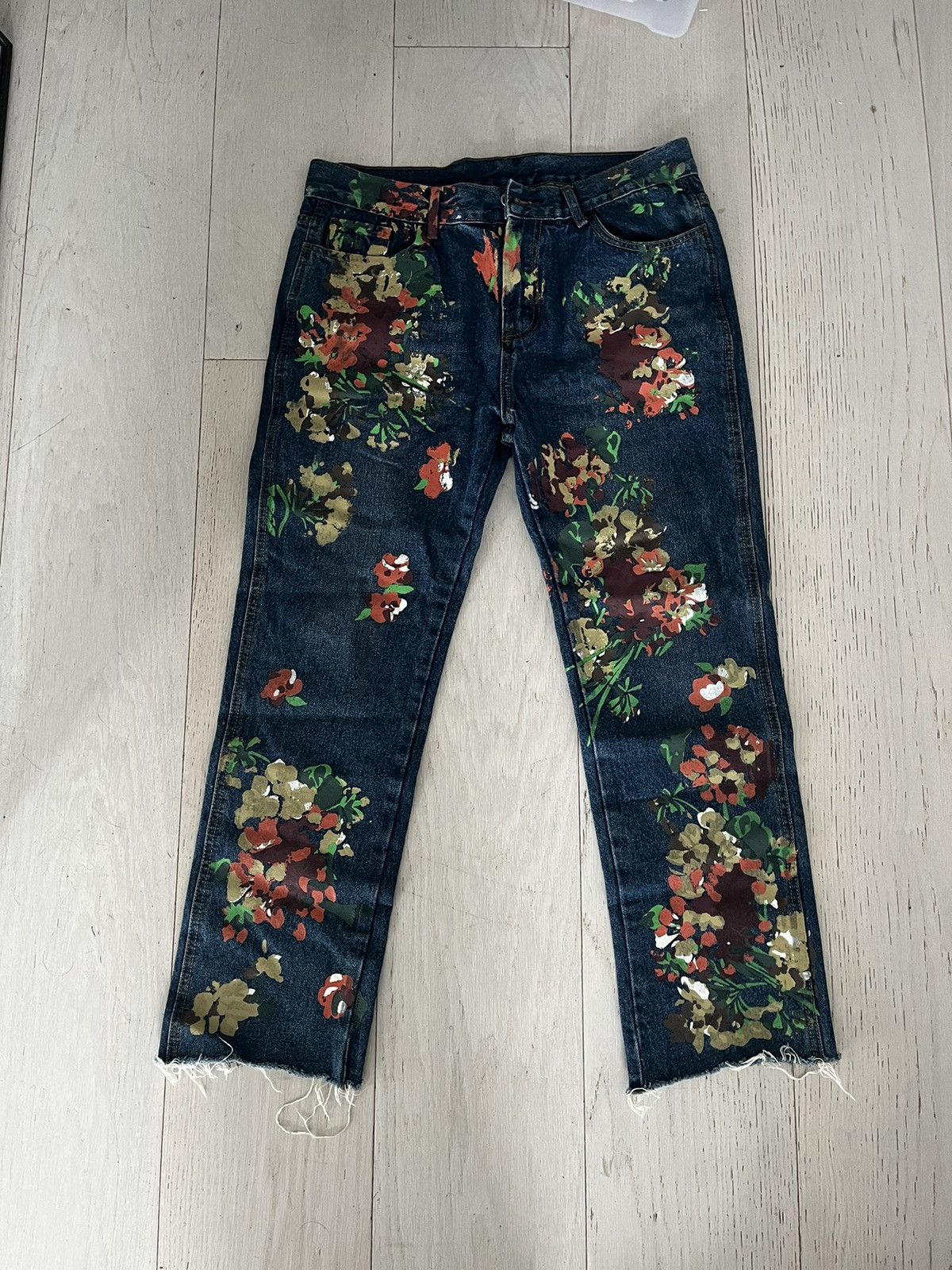 Designer Artsy denim Size US 34 / EU 50 - 1 Thumbnail
