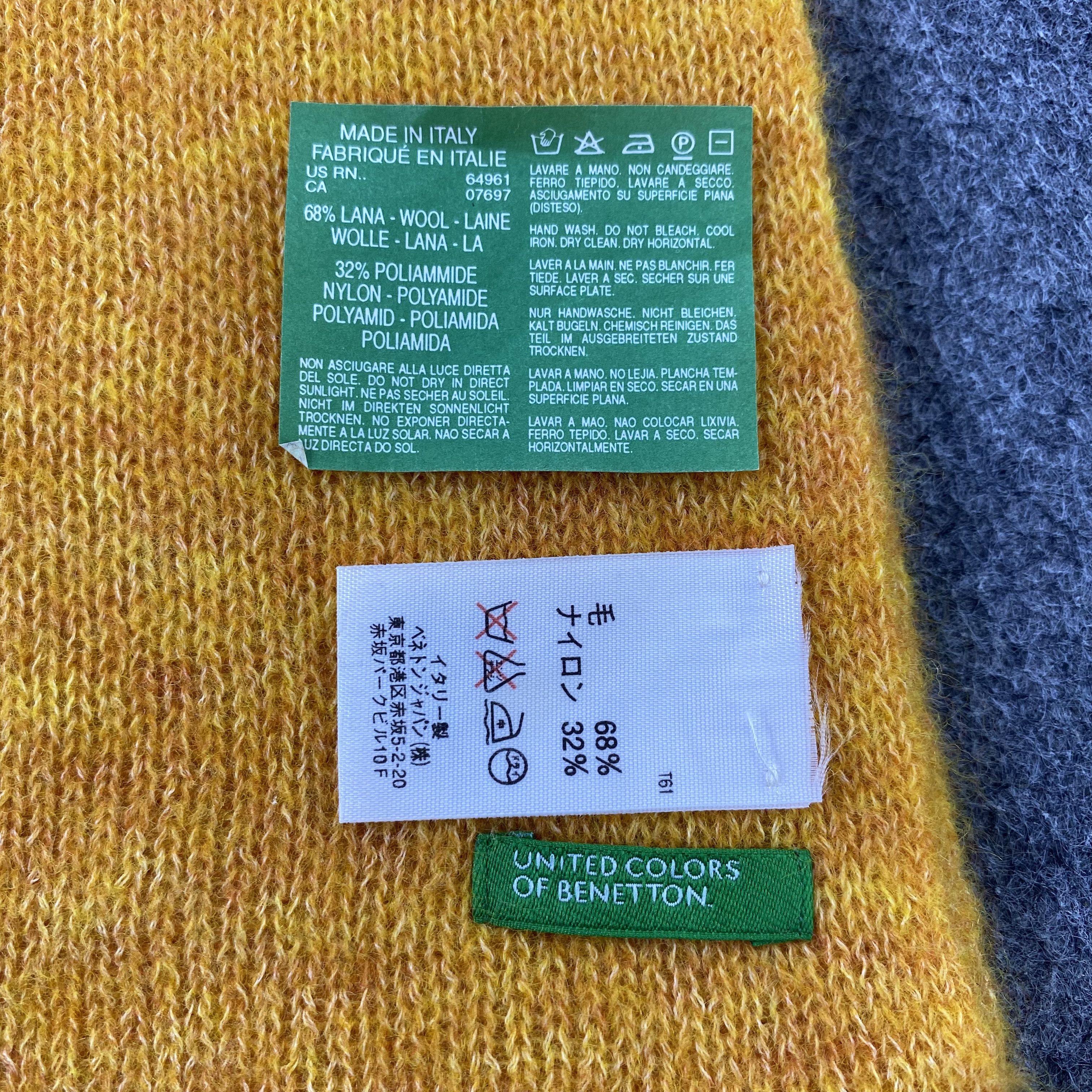 United Colors Of Benetton United Colors Of Benetton Scarf / Muffler / Neckwear-K025 Size ONE SIZE - 5 Thumbnail