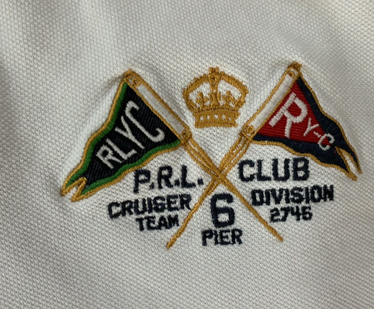 Polo Ralph Lauren RARE Vintage 90s Ralph Lauren Patchwork Polo Size US L / EU 52-54 / 3 - 3 Thumbnail