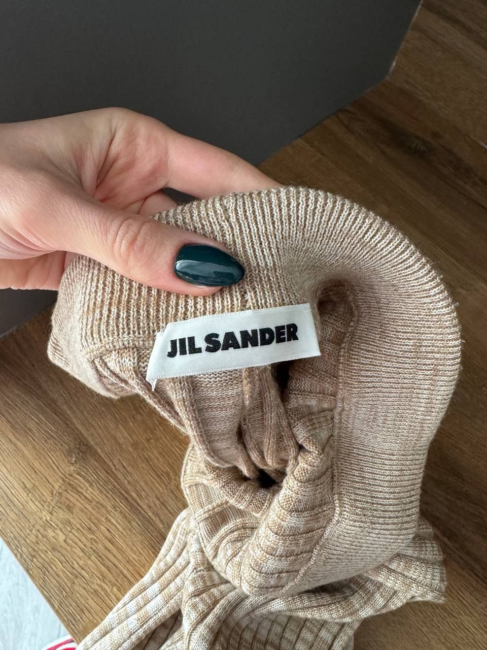 Jil Sander JIL SANDER LUXURY WOOL KNITTED LEGGINGS PANTS Size 27" / US 4 / IT 40 - 4 Thumbnail