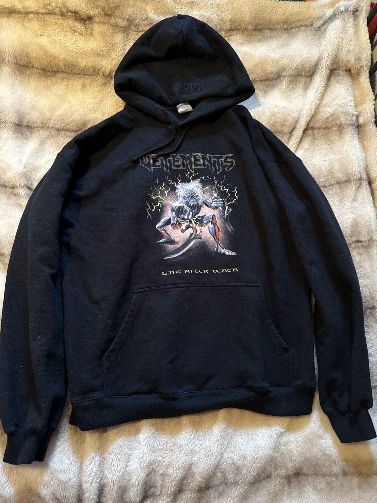 Vetements Vetements Life After Death Hoodie | Grailed