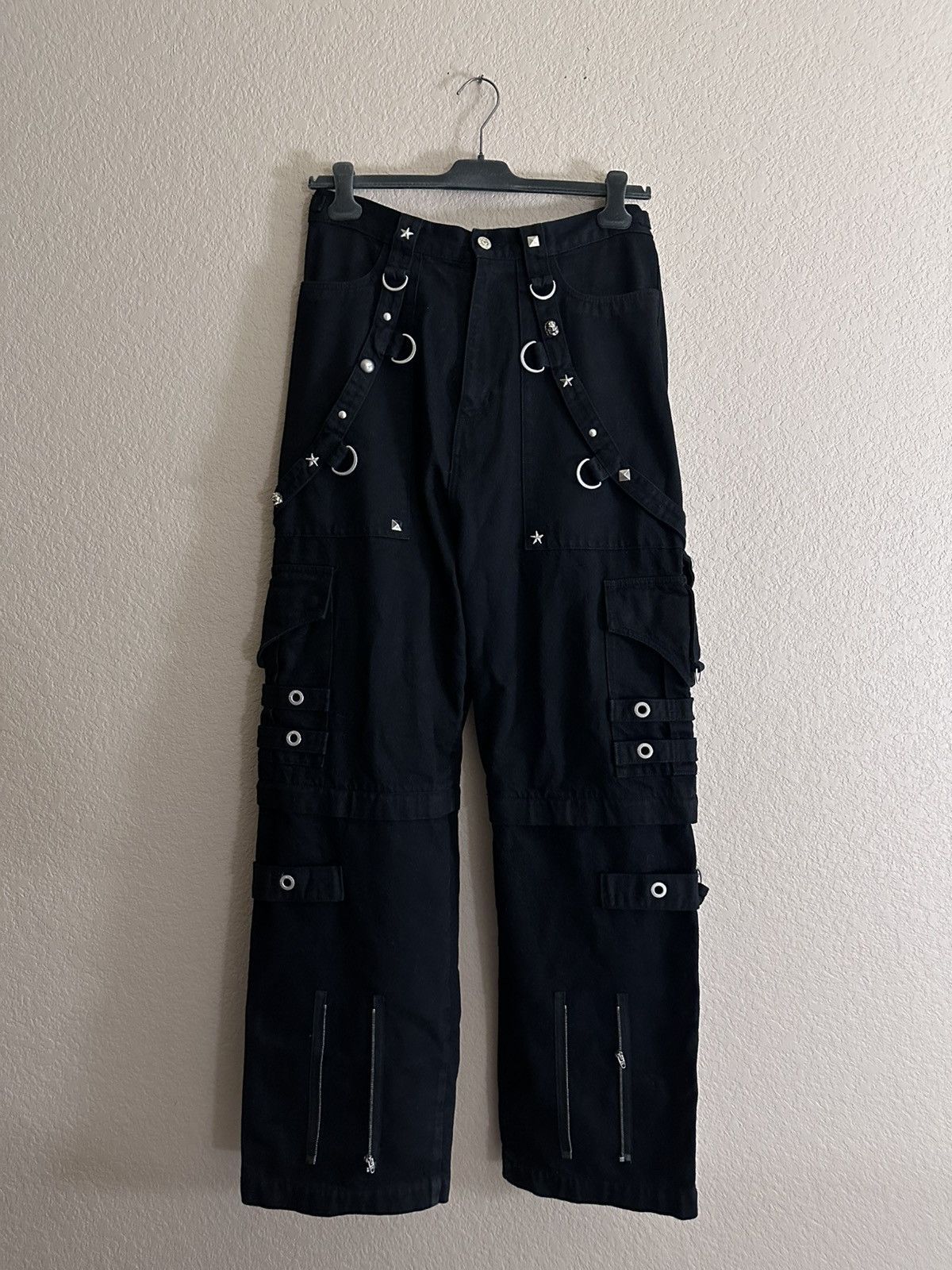 Balenciaga Balenciaga Black Raver Denim Size US 29 - 2 Thumbnail