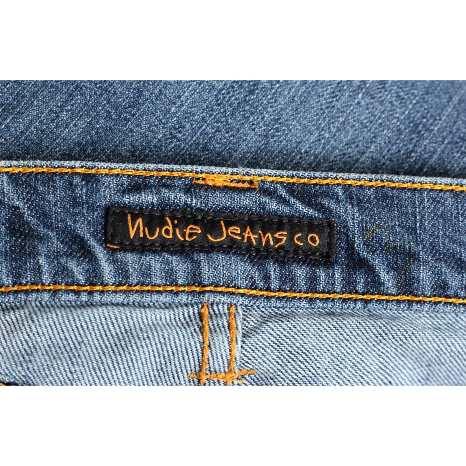 Nudie Jeans NUDIE JEANS NARROW BOOT Blue Nightrider Bootcut Jeans Women W25 L32 DZ4242 Size 42" / US 20 - 6 Thumbnail