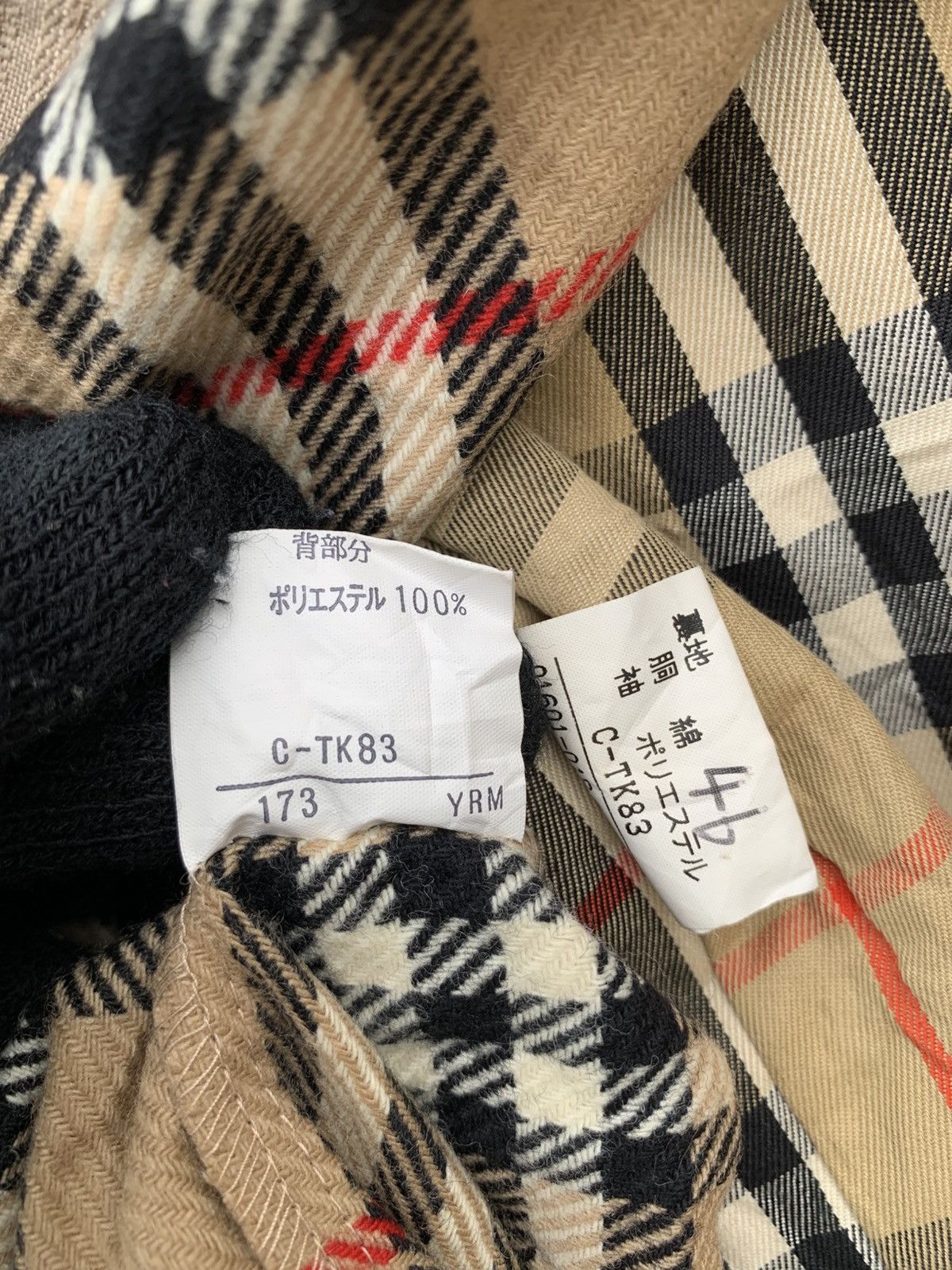 Burberry × Burberry Prorsum × Vintage Vintage Burberrys Nova Check Trench Coat Jacket Size US L / EU 52-54 / 3 - 20 Thumbnail