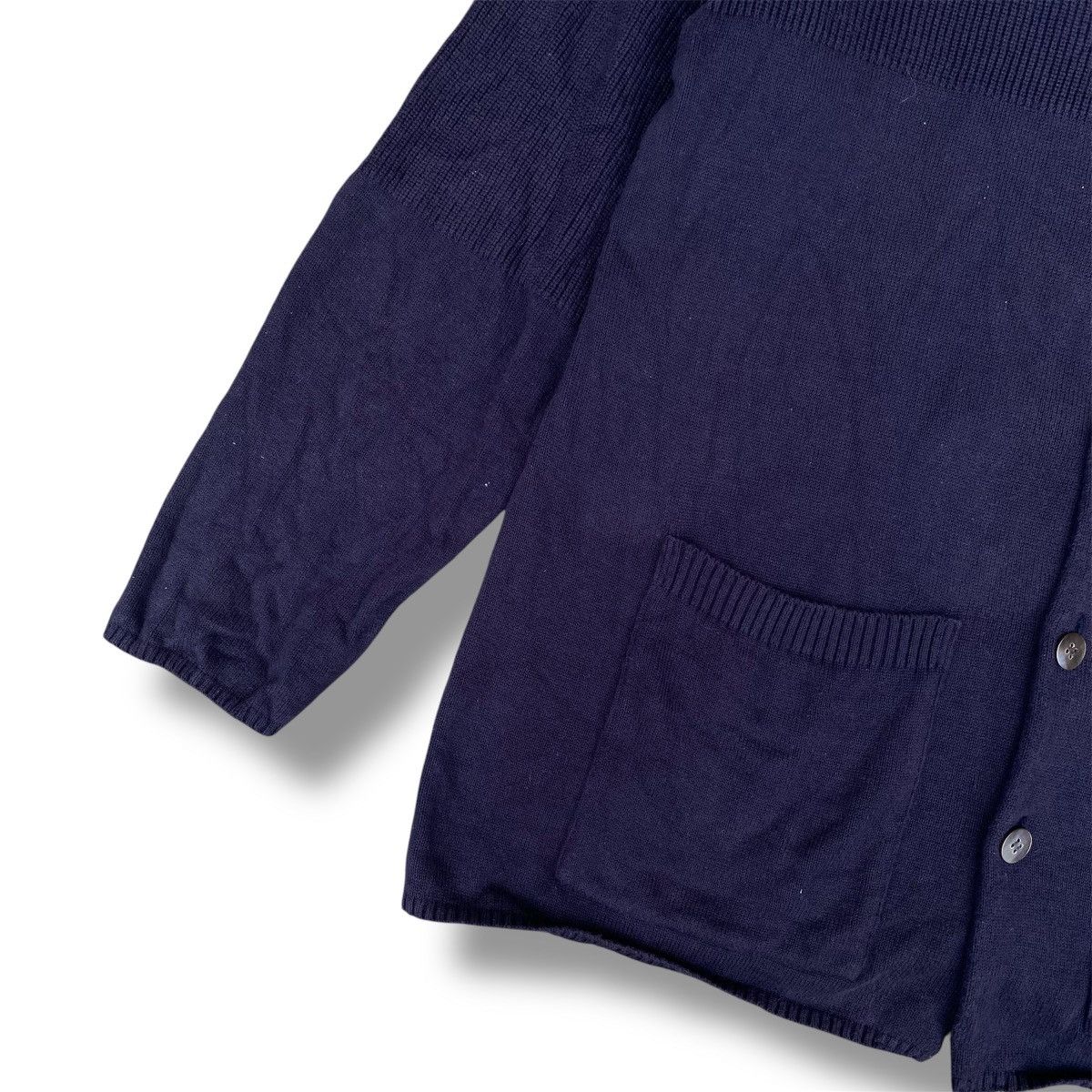Issey Miyake Vintage Issey Miyake Japanese Brand Indigo Knitwear. #F7 Size M / US 6-8 / IT 42-44 - 4 Thumbnail