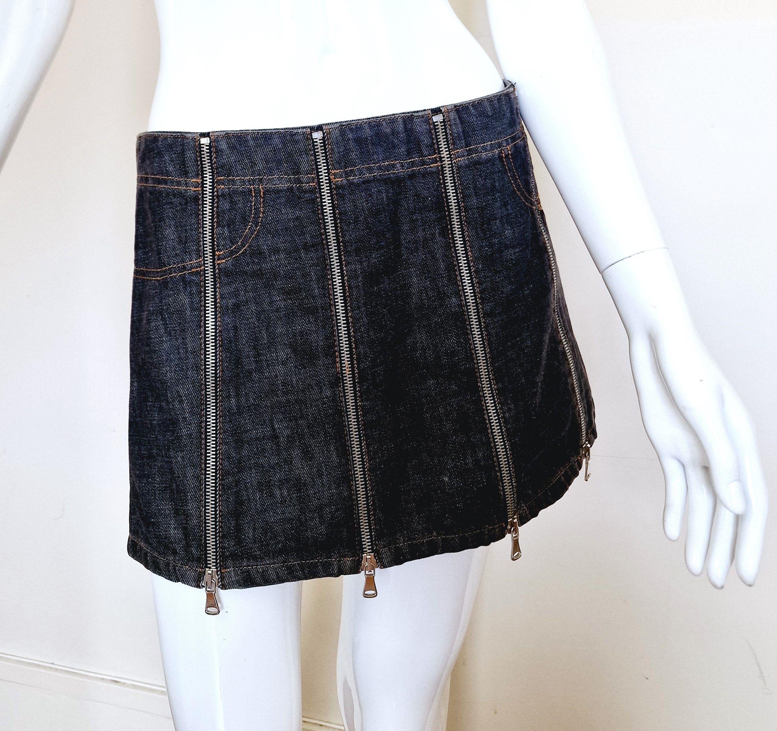 スカート 00s archive goa zip skirt japanese label 00s archive goa zip skirt japanese label レディース