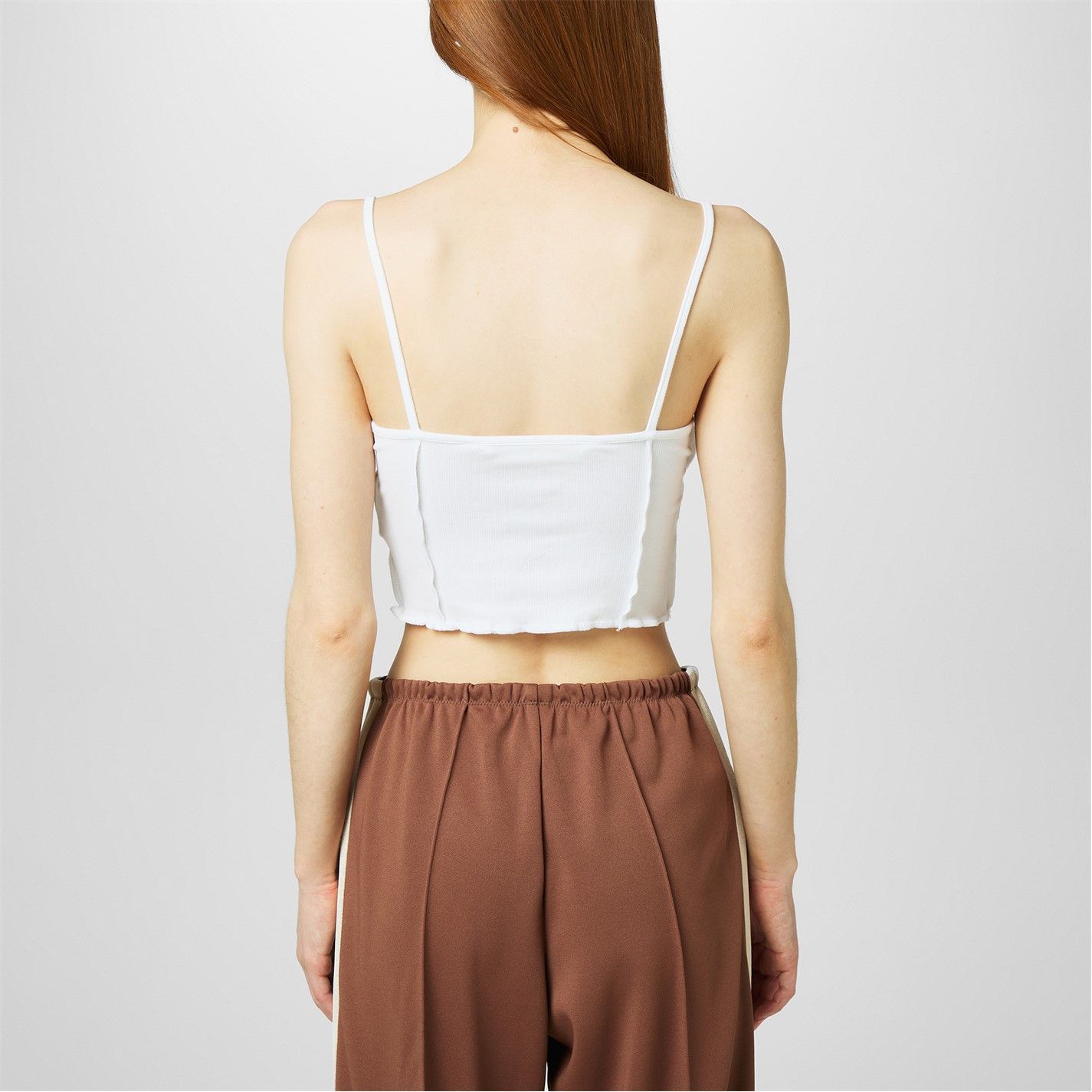 Palm Angels o1g2r1mq0325 Size: L / Logo Bra in White Size ONE SIZE - 5 Thumbnail