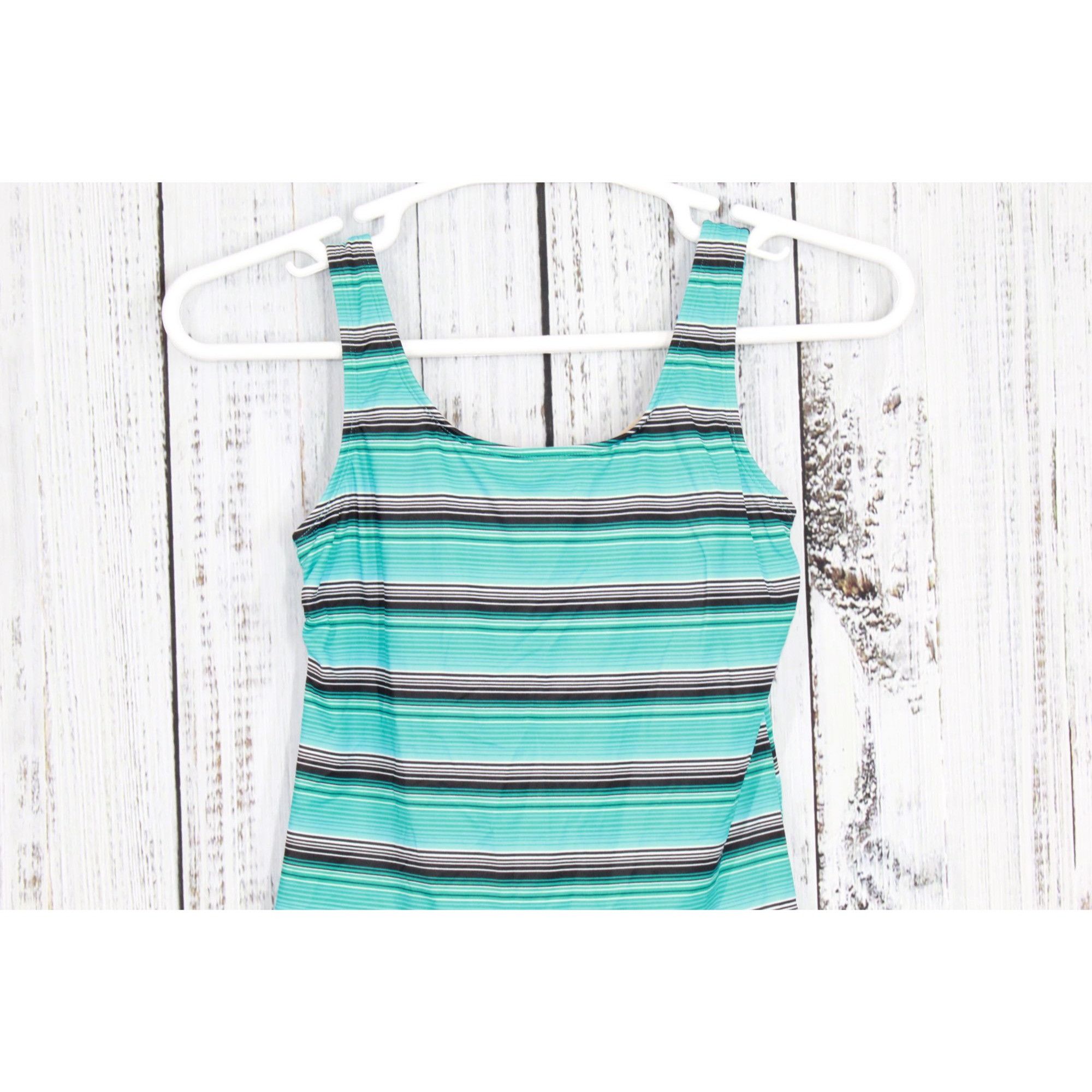 L.L. Bean LL Bean Women's Built in Bra Sunblocking Swim Tank Top Size S / US 4 / IT 40 - 2 Thumbnail