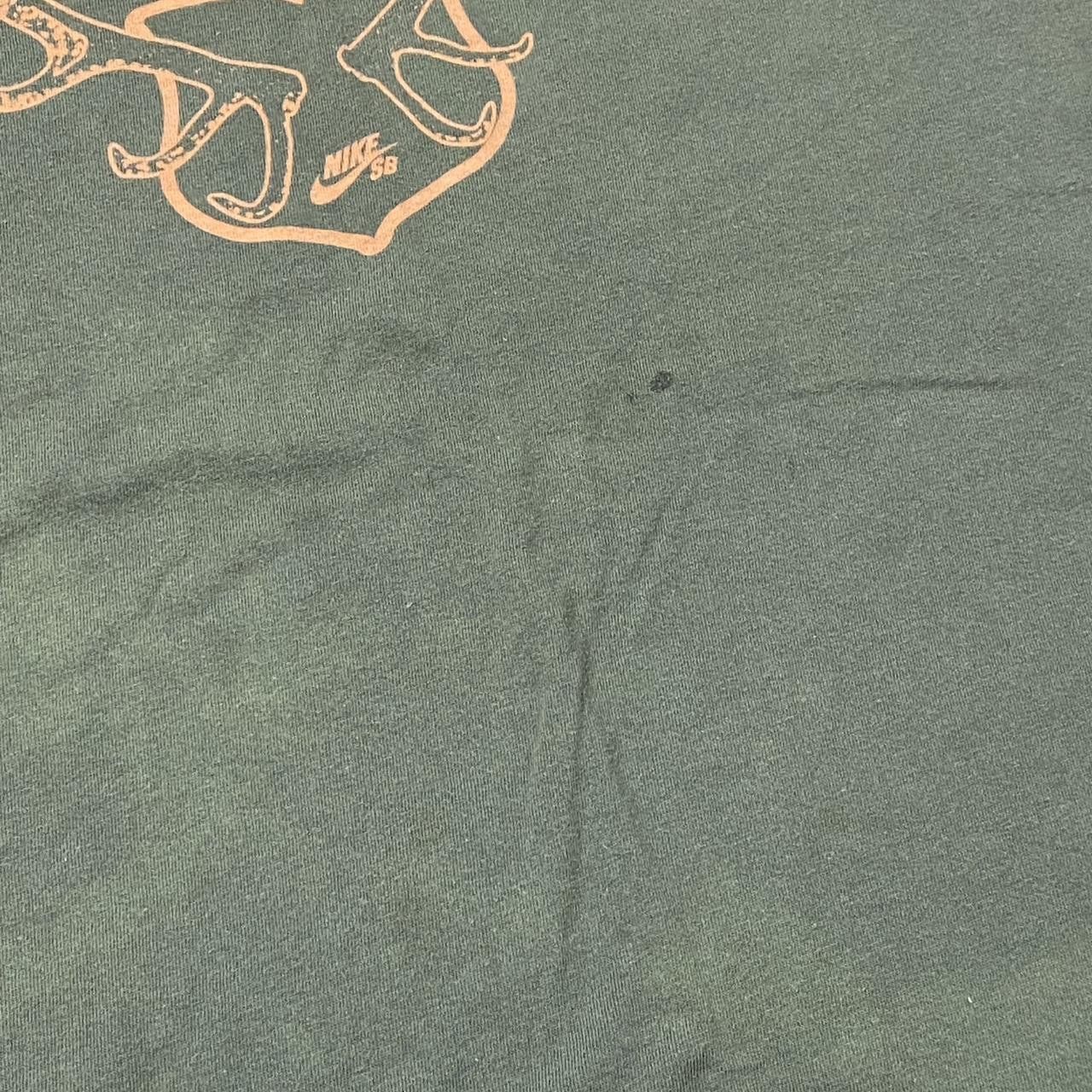 Nike SB Vintage Nike SB Faded Green Skate Tee Size XL Size US XL / EU 56 / 4 - 4 Thumbnail