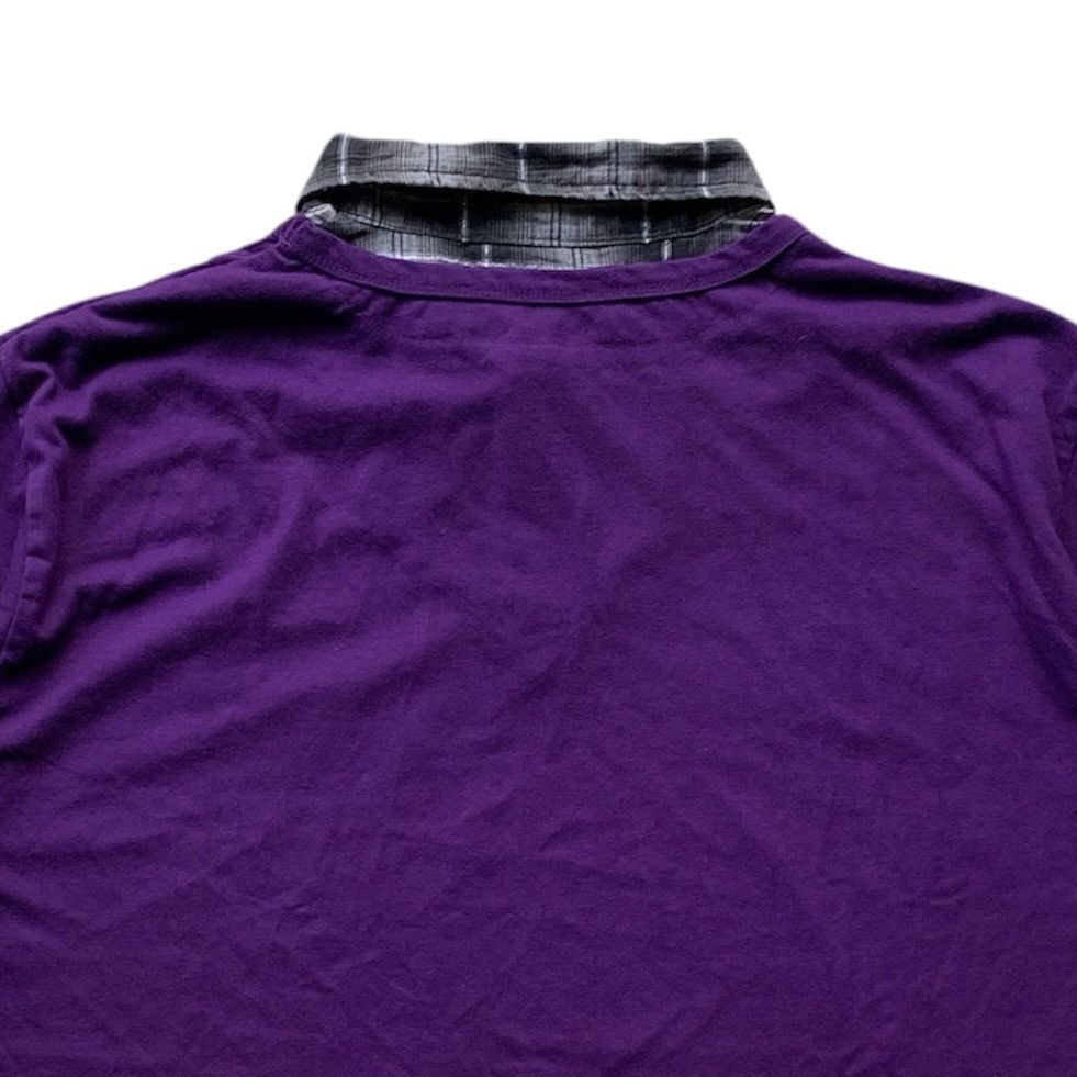 Japanese Brand Bay Leaf Poem Y2K ifsix LGB Vkei Double Layerd Tshirt Size US XL / EU 56 / 4 - 7 Thumbnail