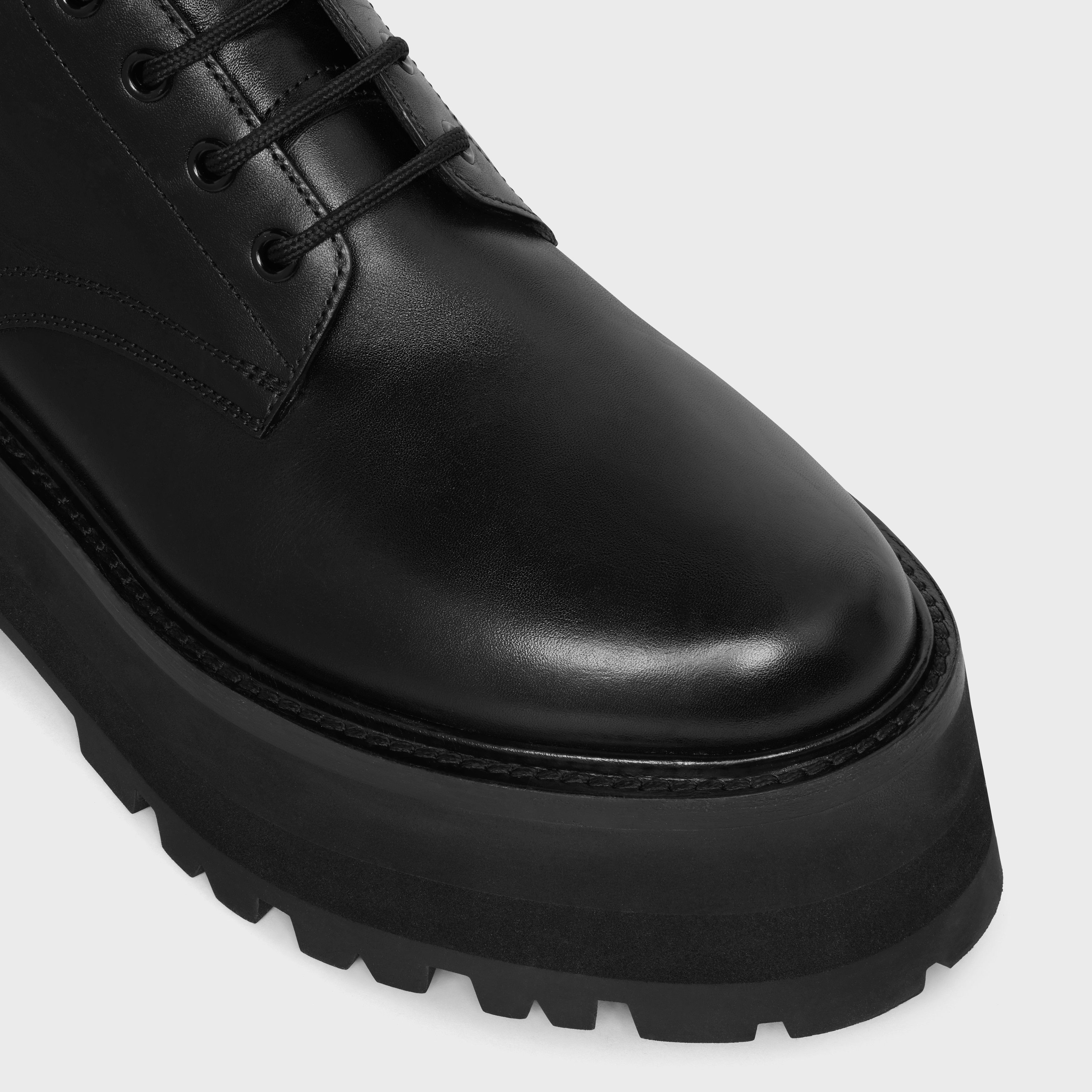 Celine o1bcso1str0824 Bulky Maxx Lace-up Boots in Black Size US 6 / EU 39 - 4 Thumbnail