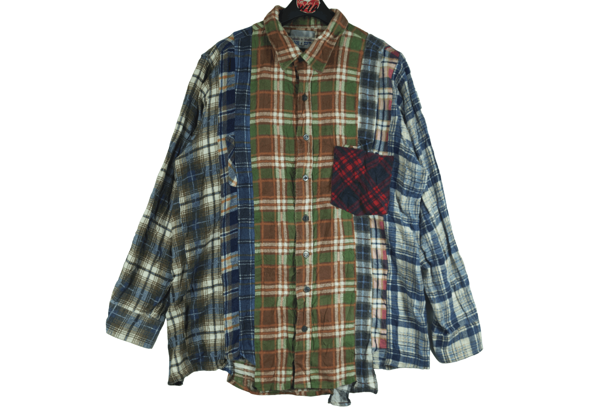 Rare!! Rebuild by Needles Nepenthes Wide 7 Cut Flannel