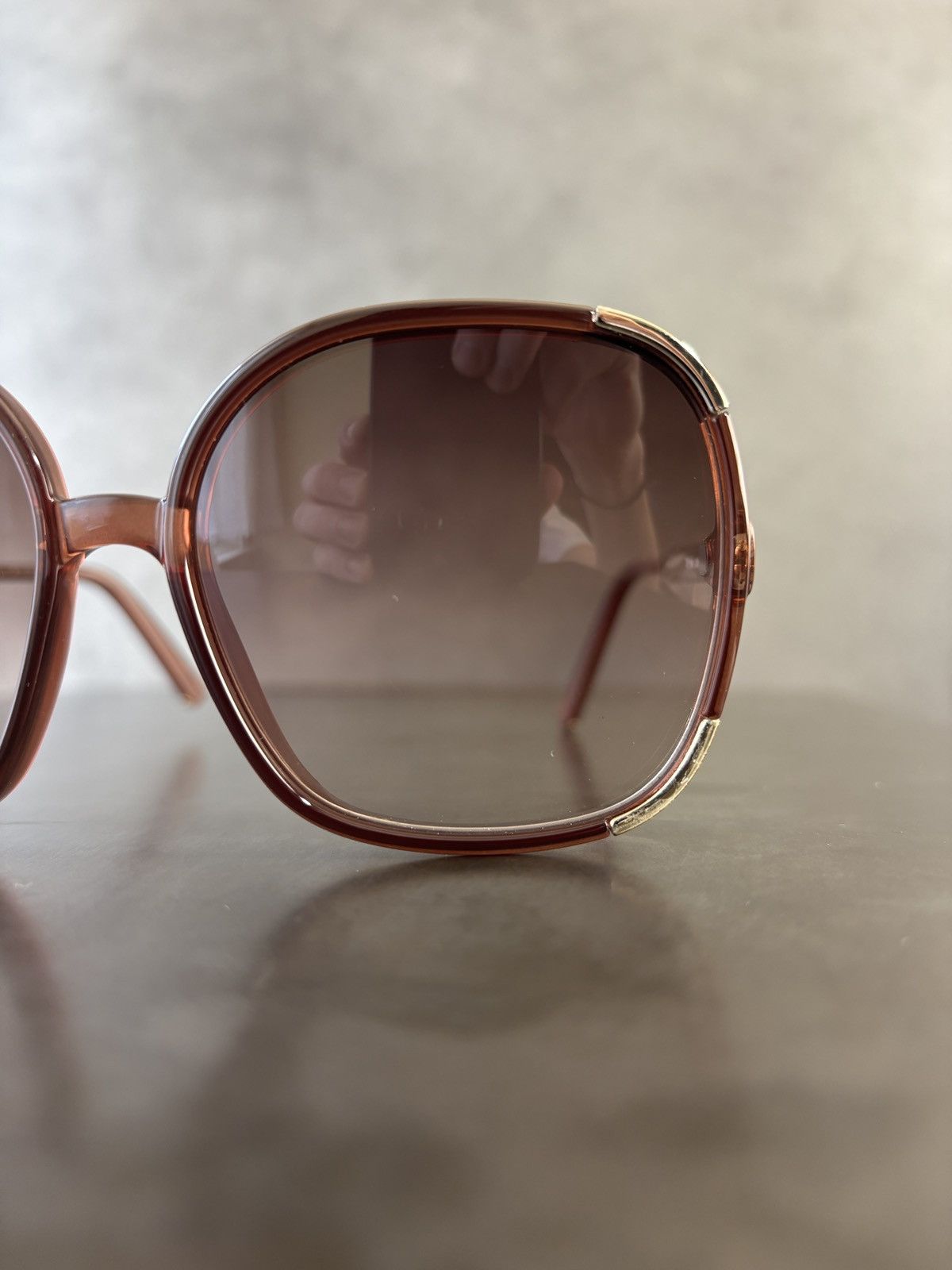 Chloe 2000s Chloe Sunglasses CE719S Ted Lapidus Oversize Square Size ONE SIZE - 8 Thumbnail