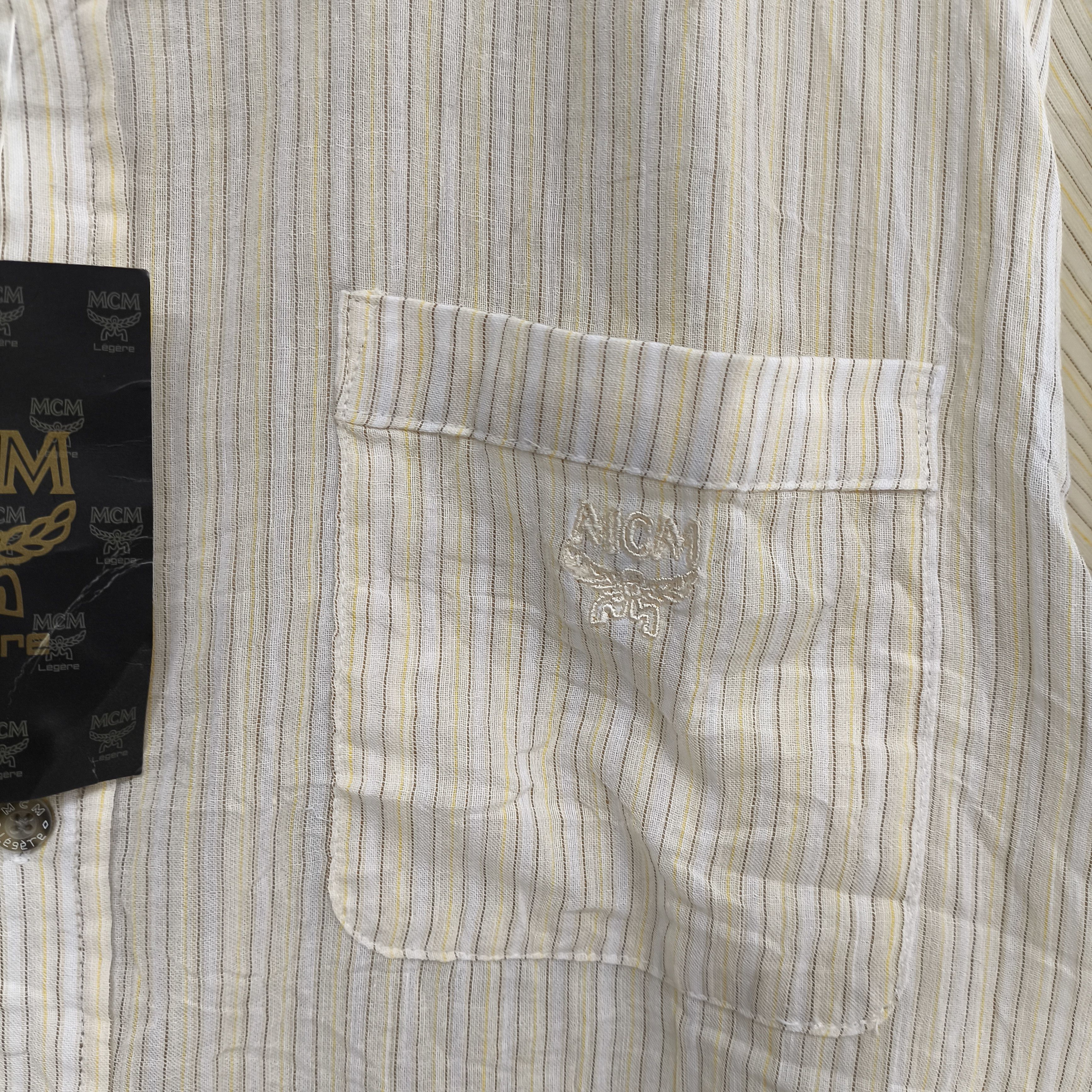 MCM Nwt Mcm shirt button up Size US M / EU 48-50 / 2 - 2 Thumbnail