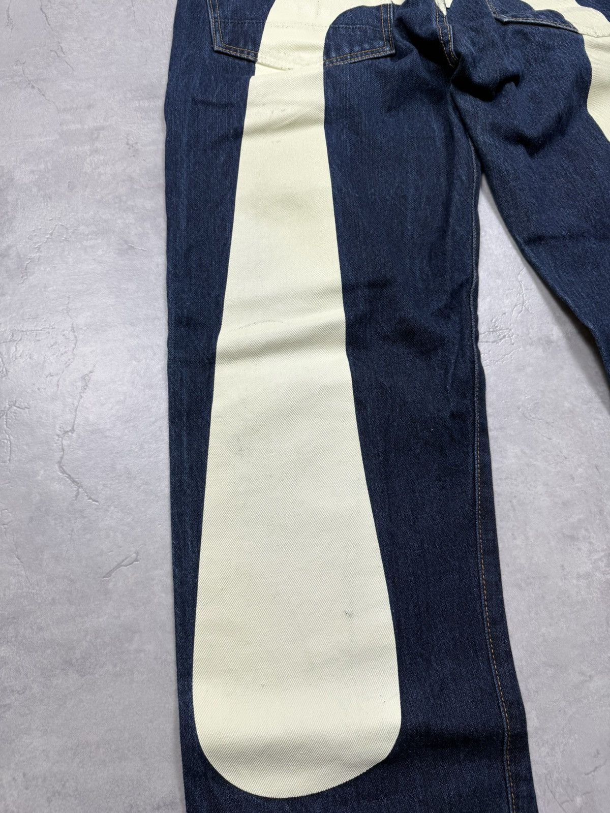 Evisu Evisu Vintage Big Logo Jeans Size US 32 / EU 48 - 8 Thumbnail