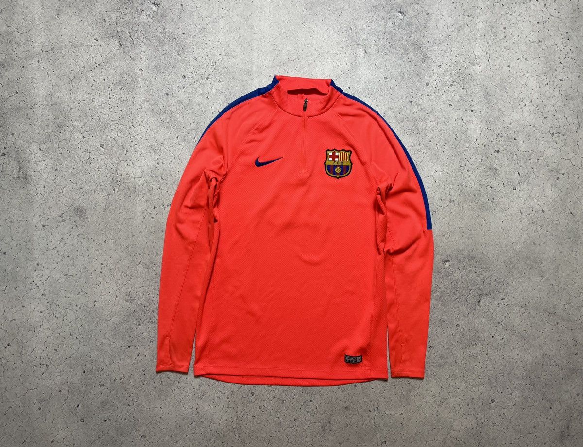 Nike Nike FC Barcelona Training Top 1/4 Zip Sweatshirt Beko Drill Size US M / EU 48-50 / 2 - 1 Thumbnail