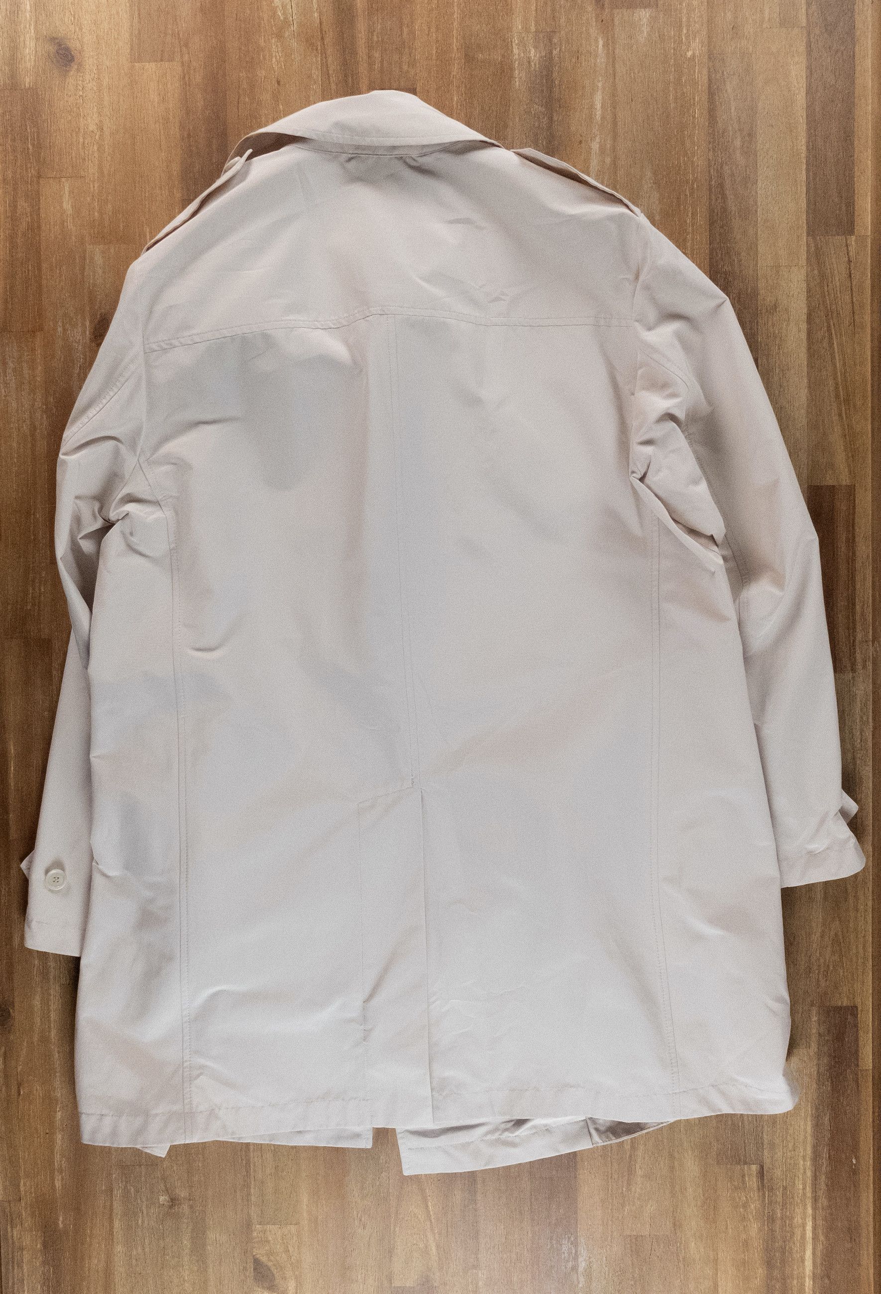 Aspesi ASPESI beige double breasted cotton blend trench coat XL Size US XL / EU 56 / 4 - 10 Thumbnail